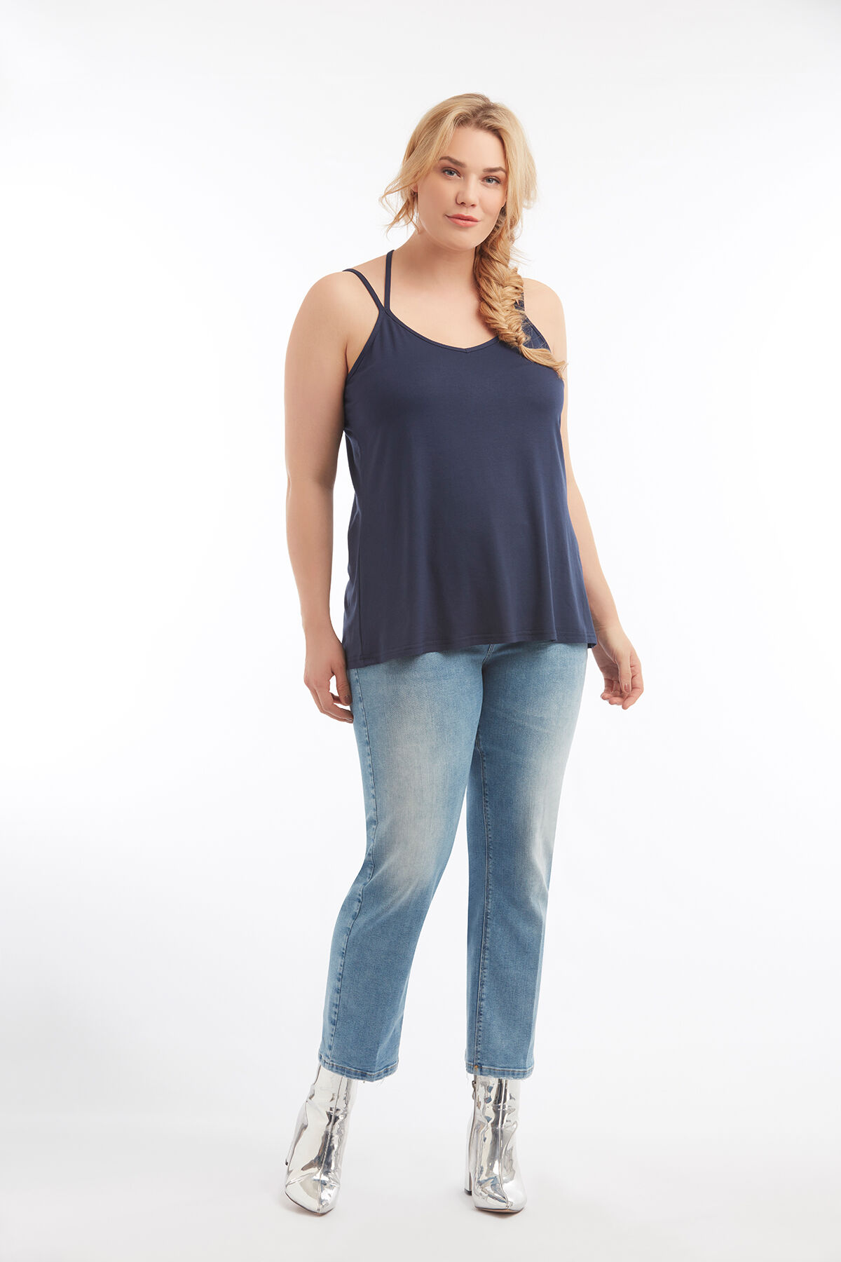 Camisola de tirantes finos image number 5
