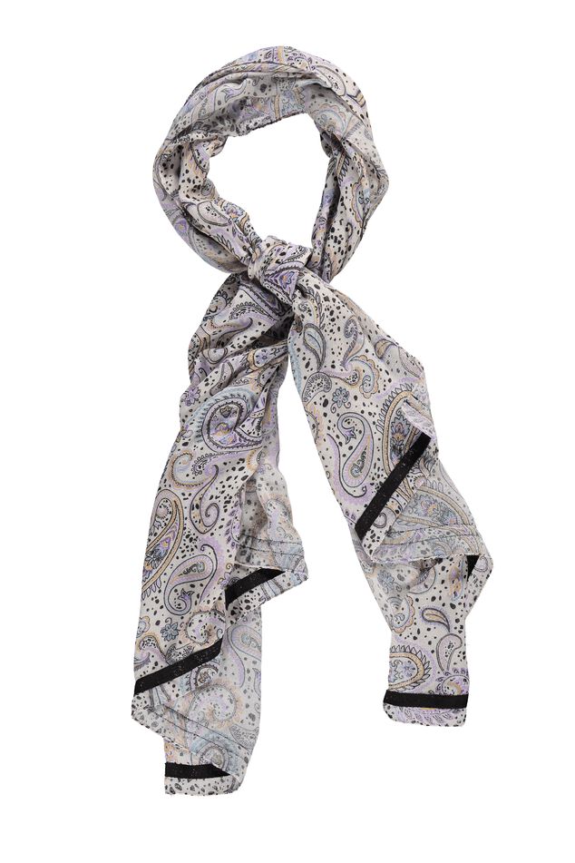 Bufanda con estampado paisley image number 1