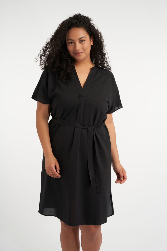 Blusa larga acampanada  image number 0