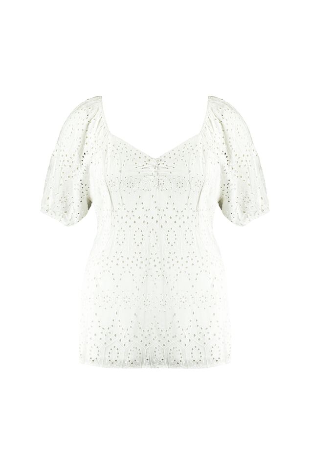 Blusa con bordados  image number 1