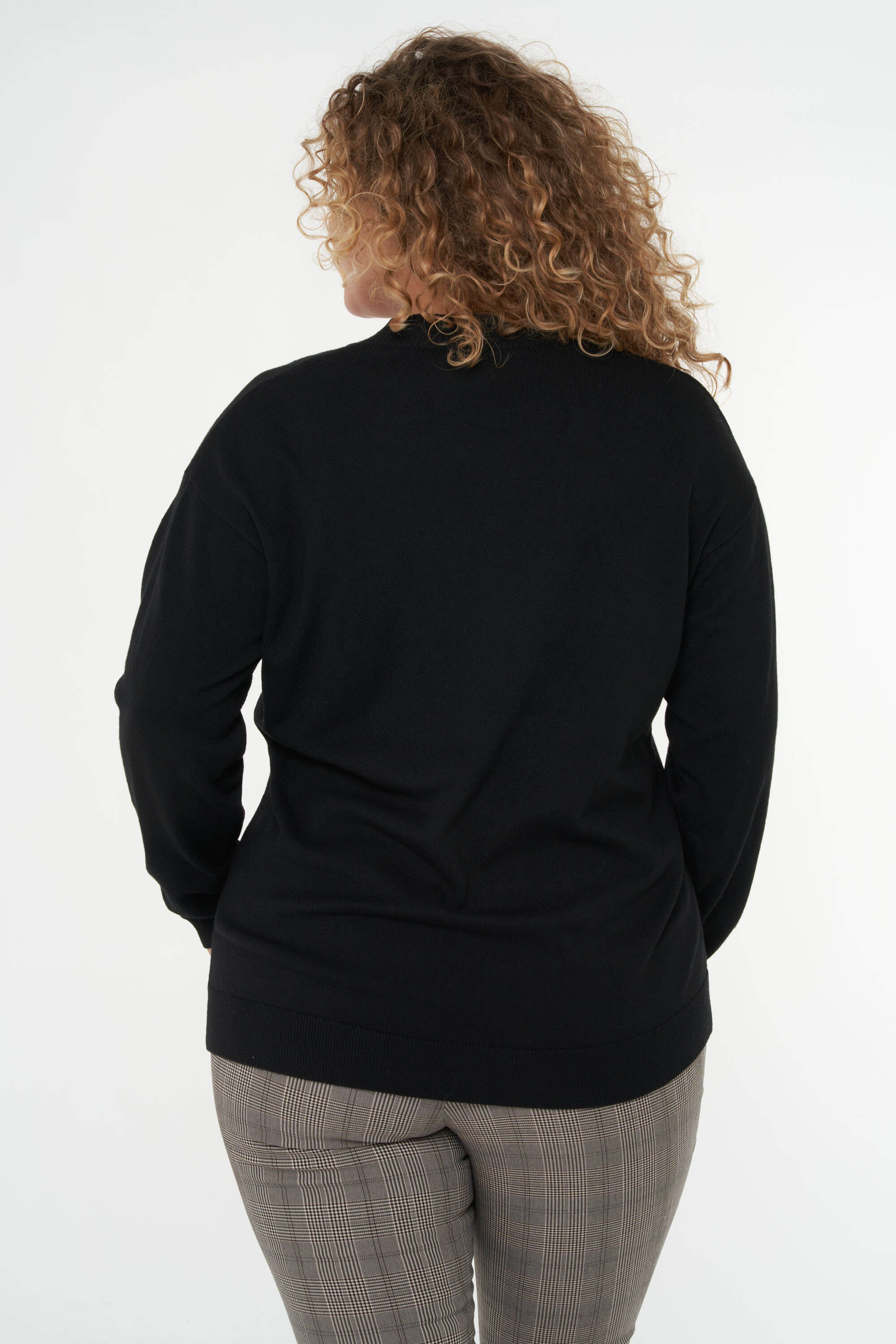 C&aacute;rdigan de punto con botones image number 4