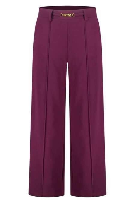 Pantalones con hebilla