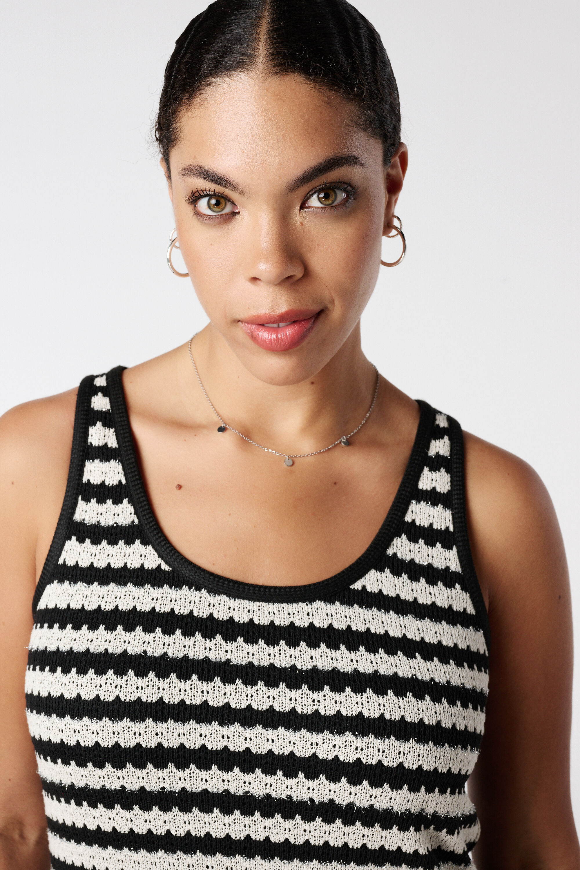 Vestido de rayas image number 4