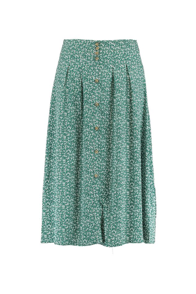 Falda midi con estampado  image number 2