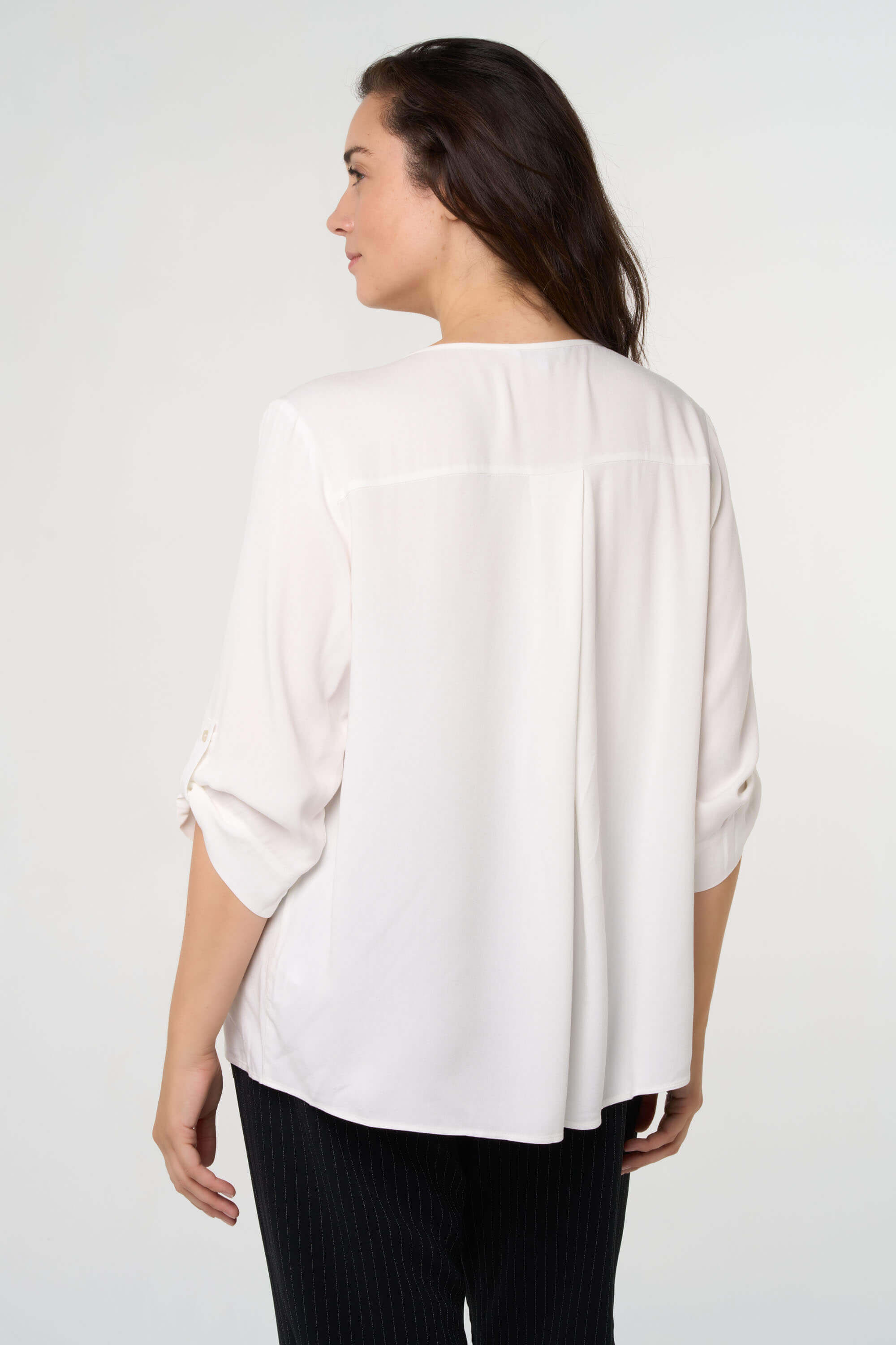  Blusa con escote en V image number 4