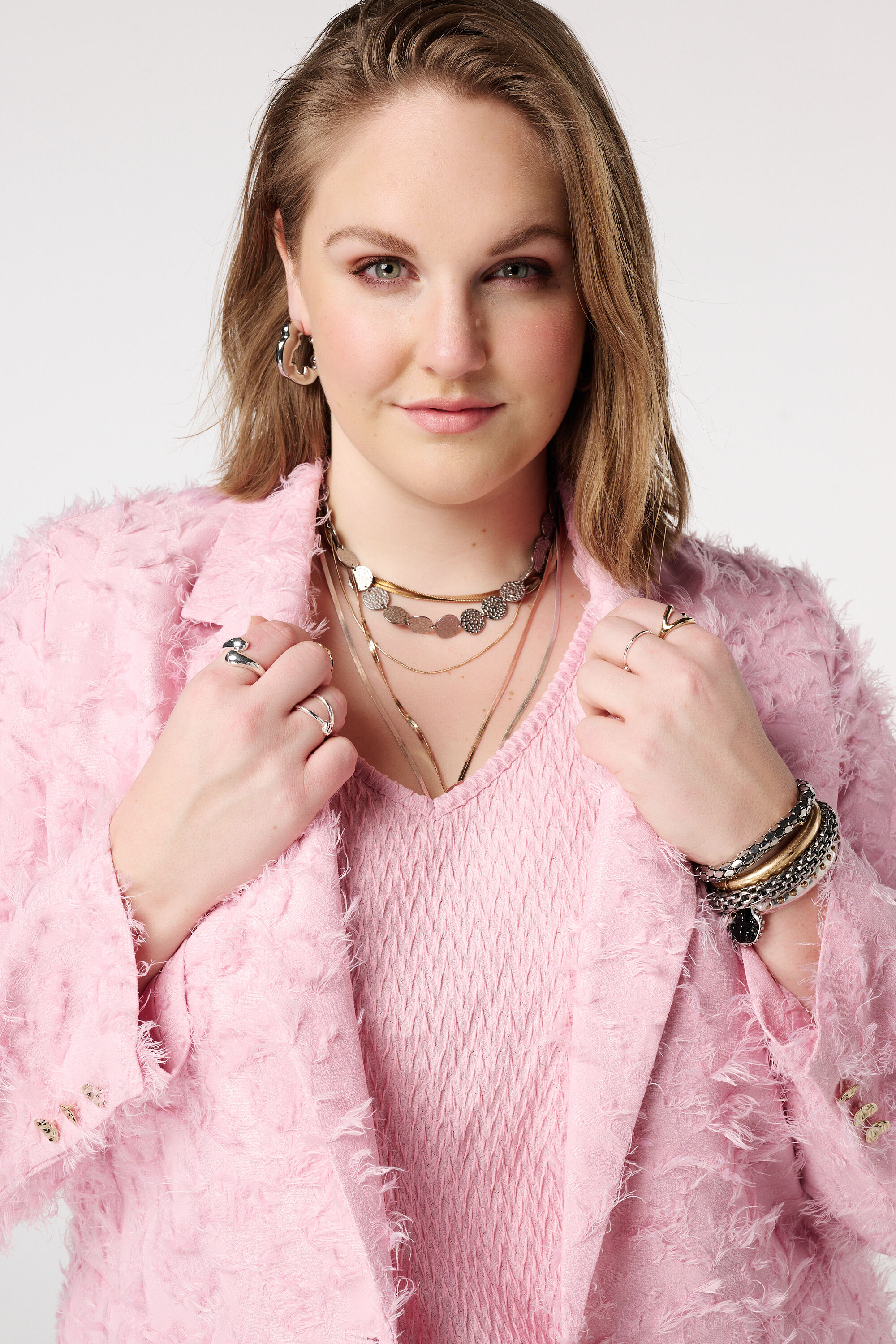 Blazer de botonadura sencilla image number 4