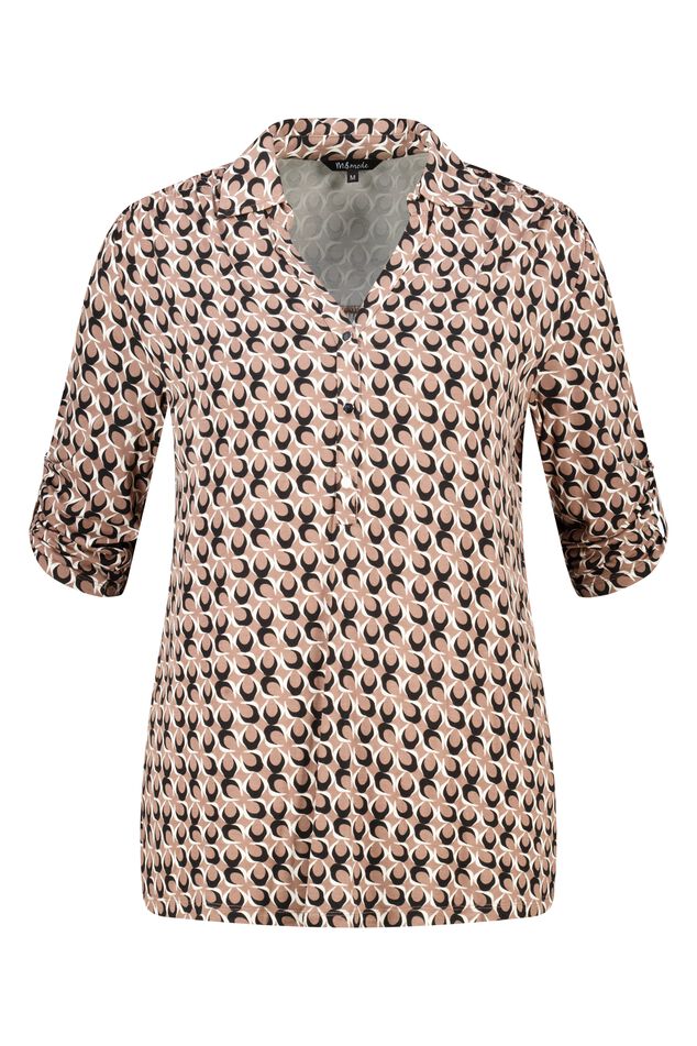 Top de jersey con estampado image number 1