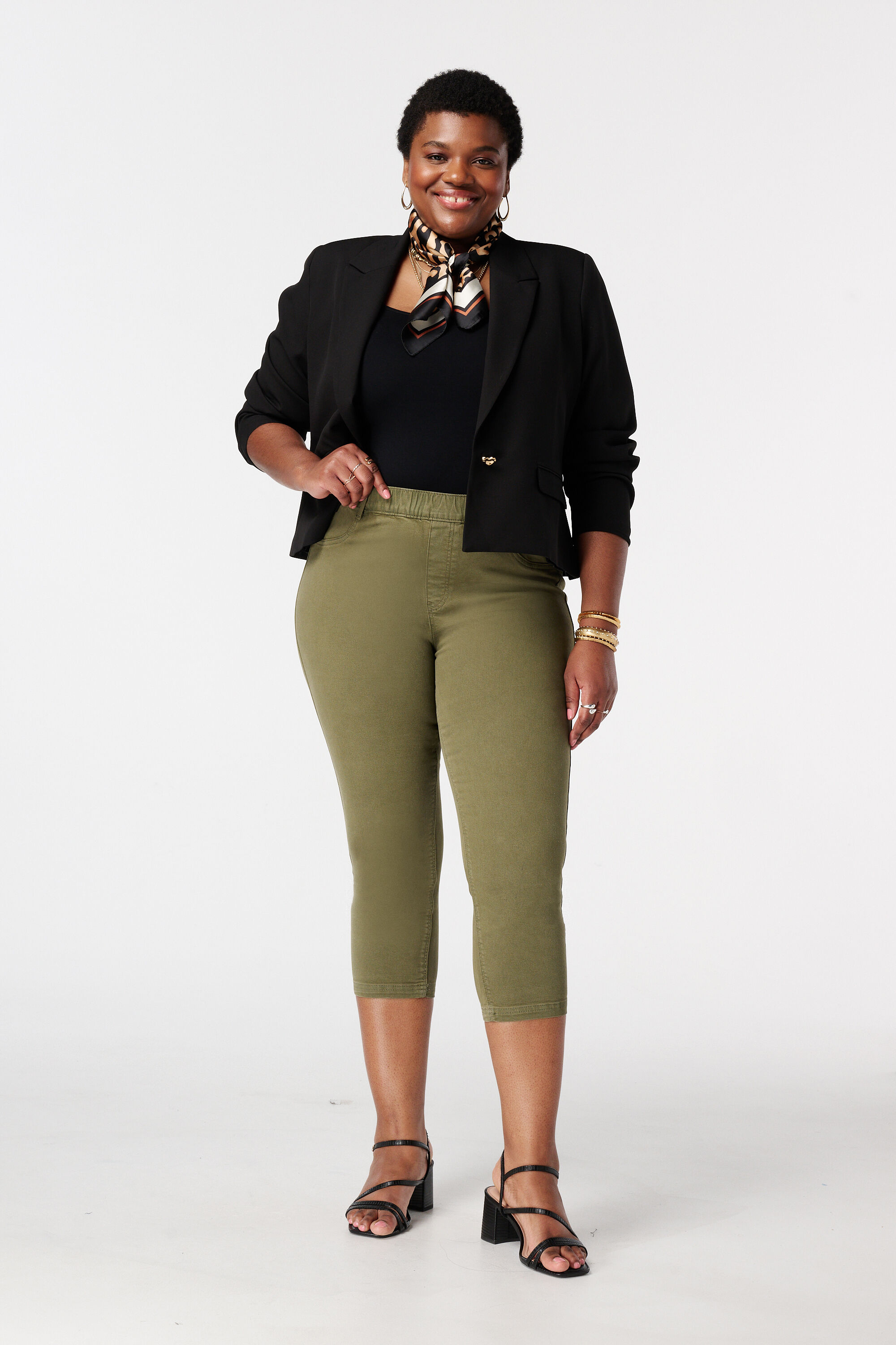 Treggings con aspecto denim