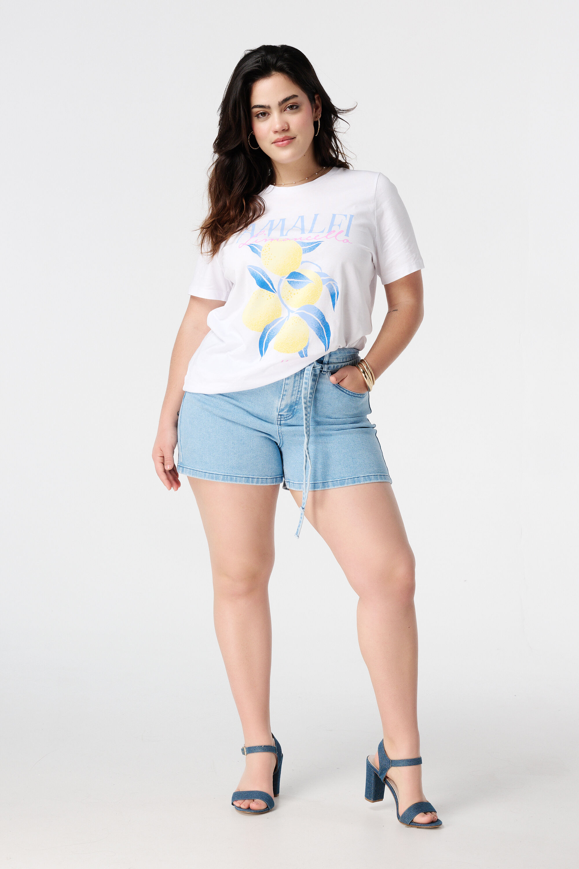 Camiseta con estampado de limones image number 5