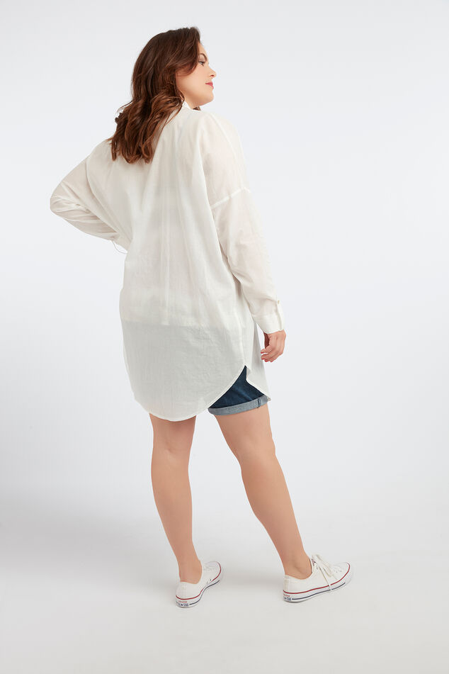 Blusa larga  image number 3