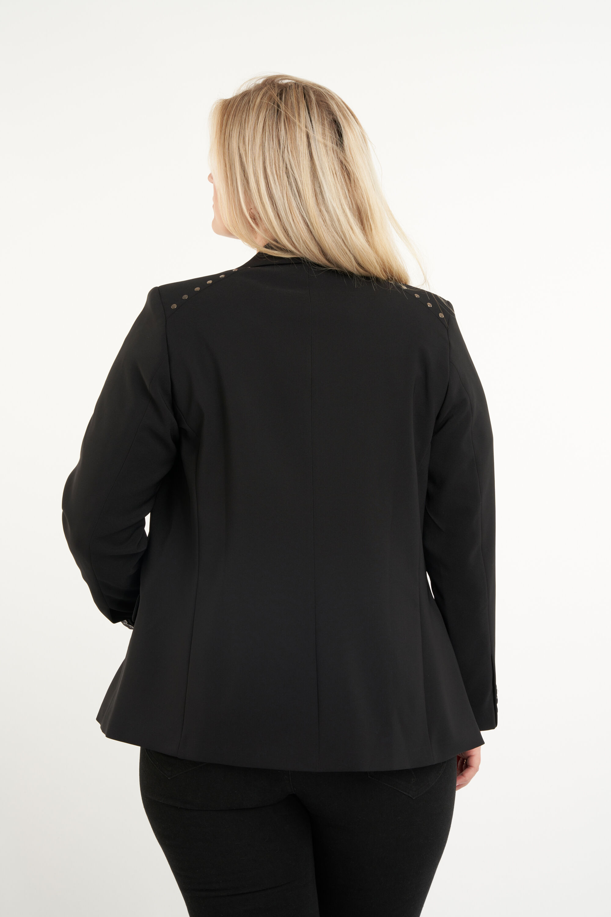 Blazer con broches de presi&oacute;n  image number 3