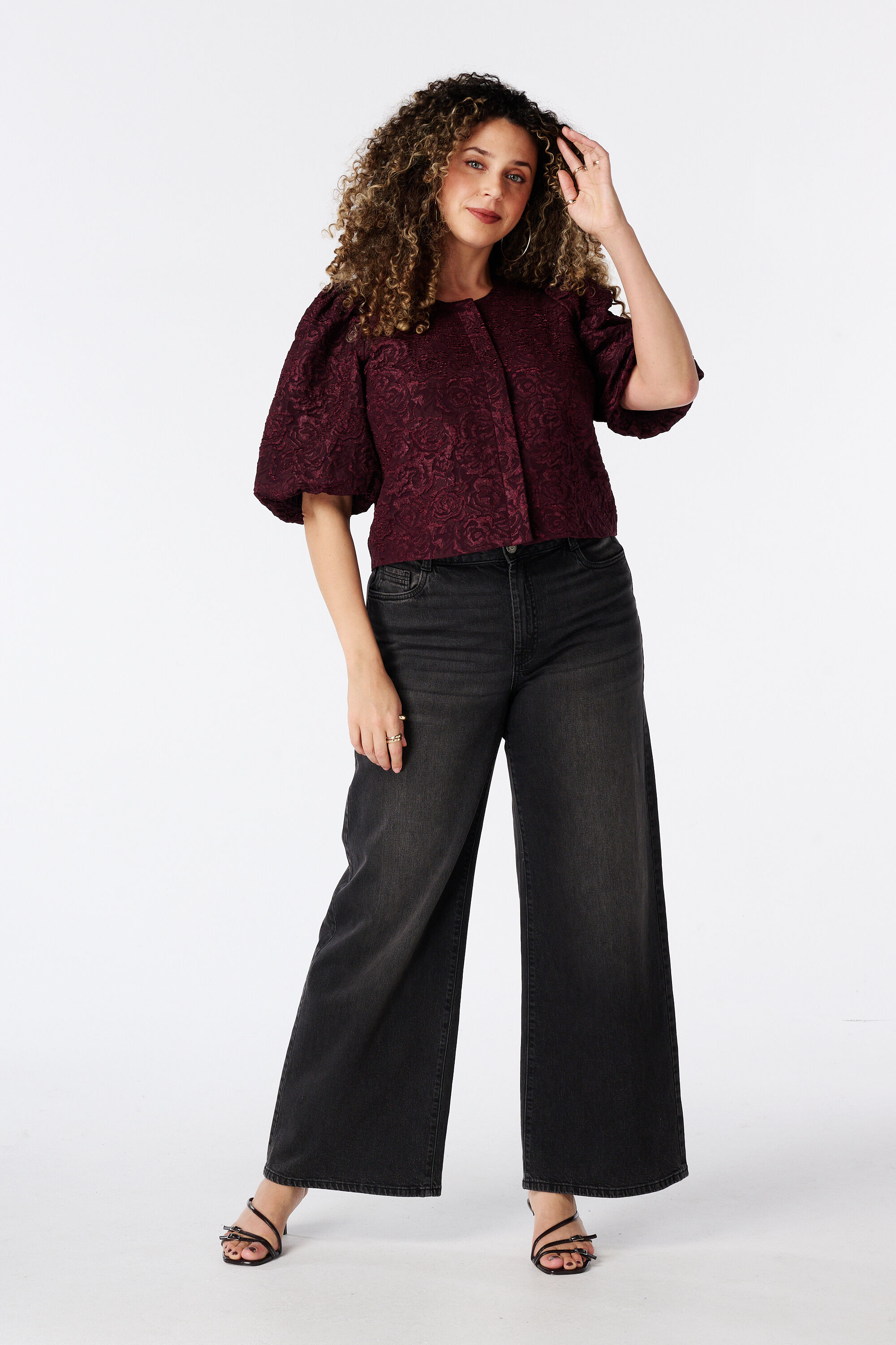 Chaqueta jacquard image number 5