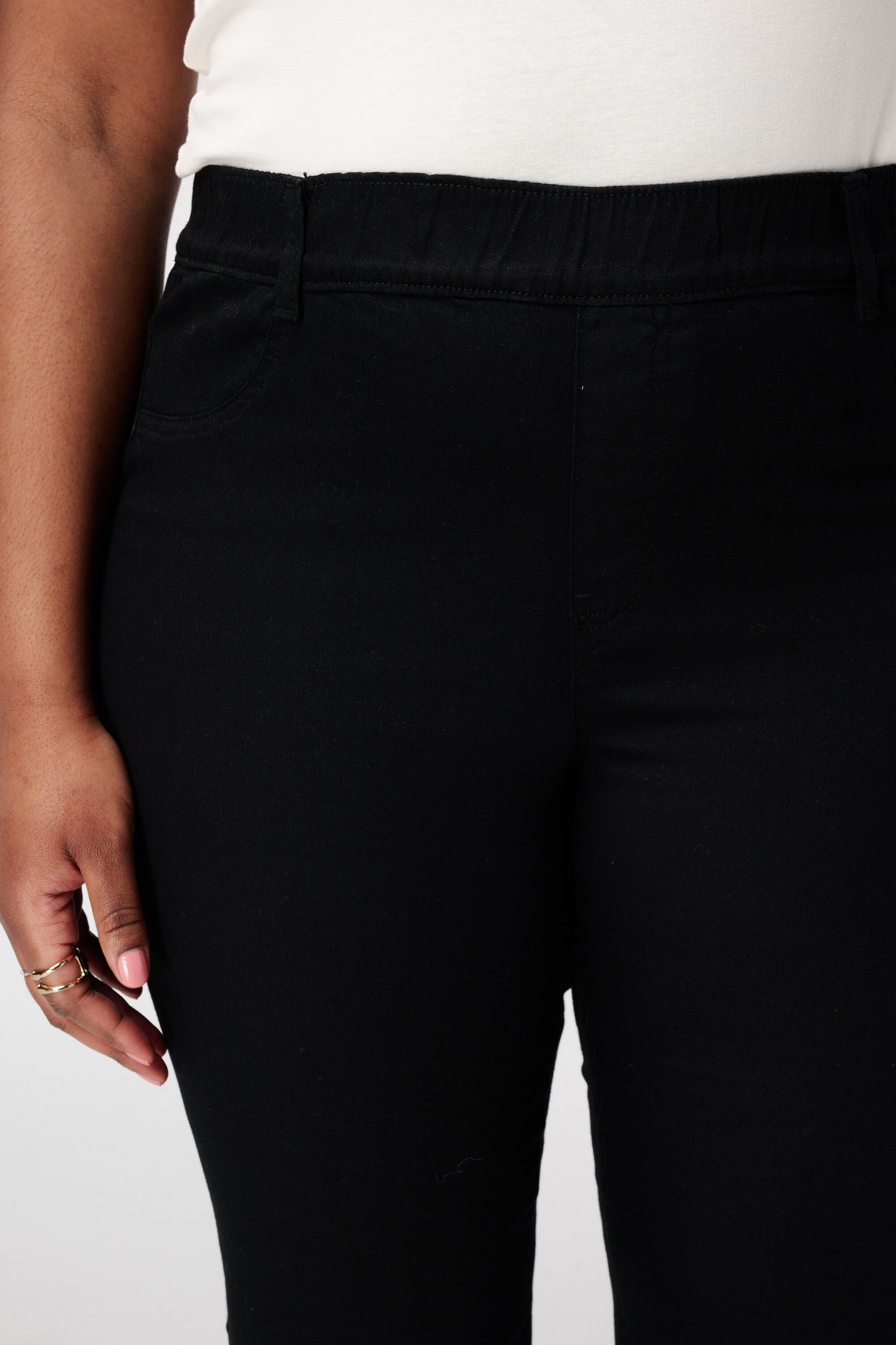 Treggings con aspecto denim image number 4