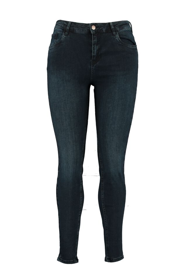 Vaqueros de pitillo CHERRY de cintura alta image number 1