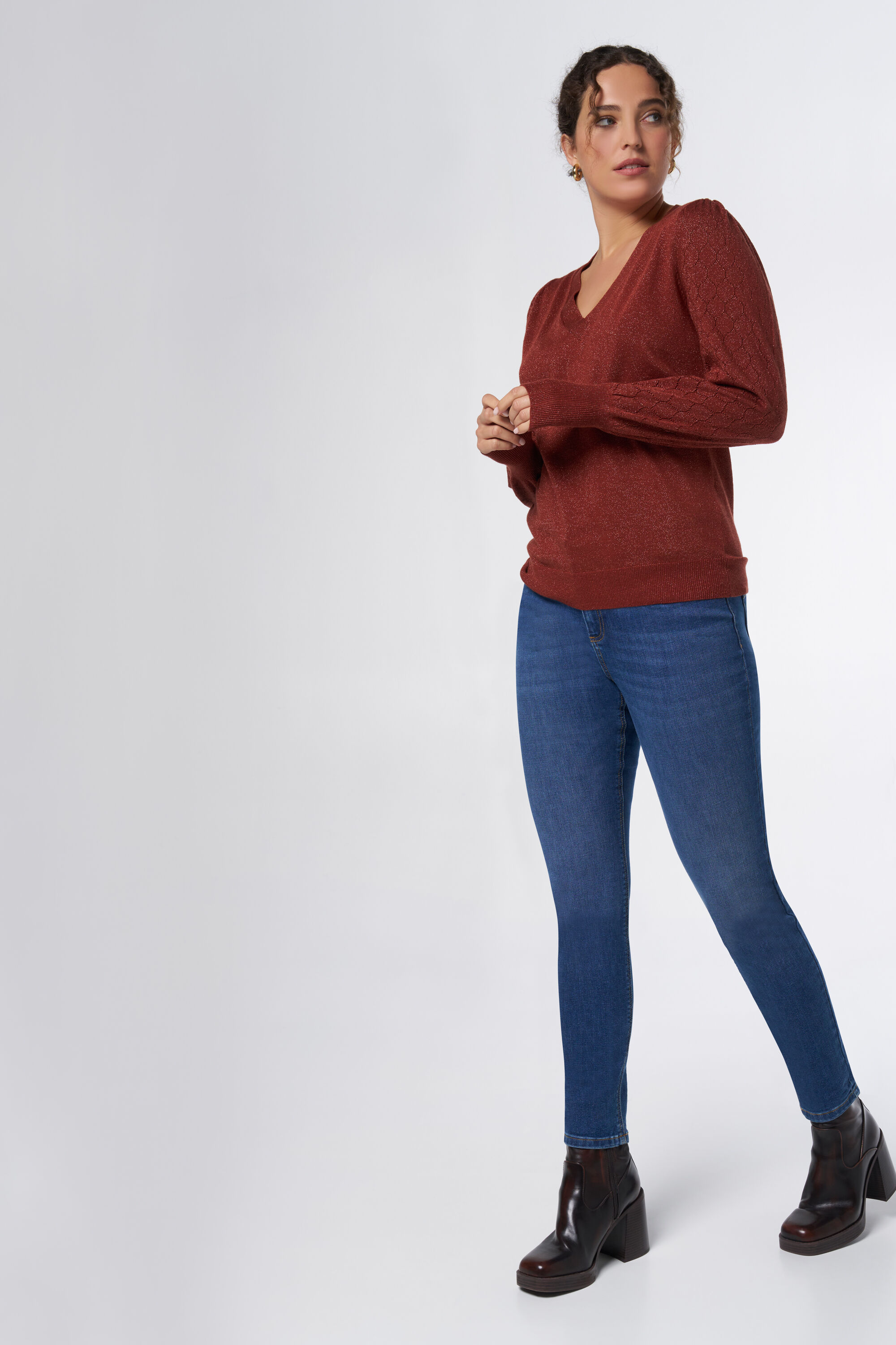 Jersey con purpurina image number 5