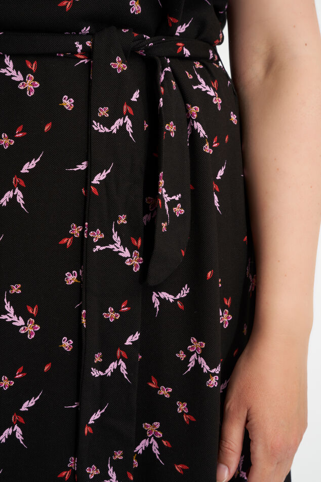 Vestido con cinto image number 6