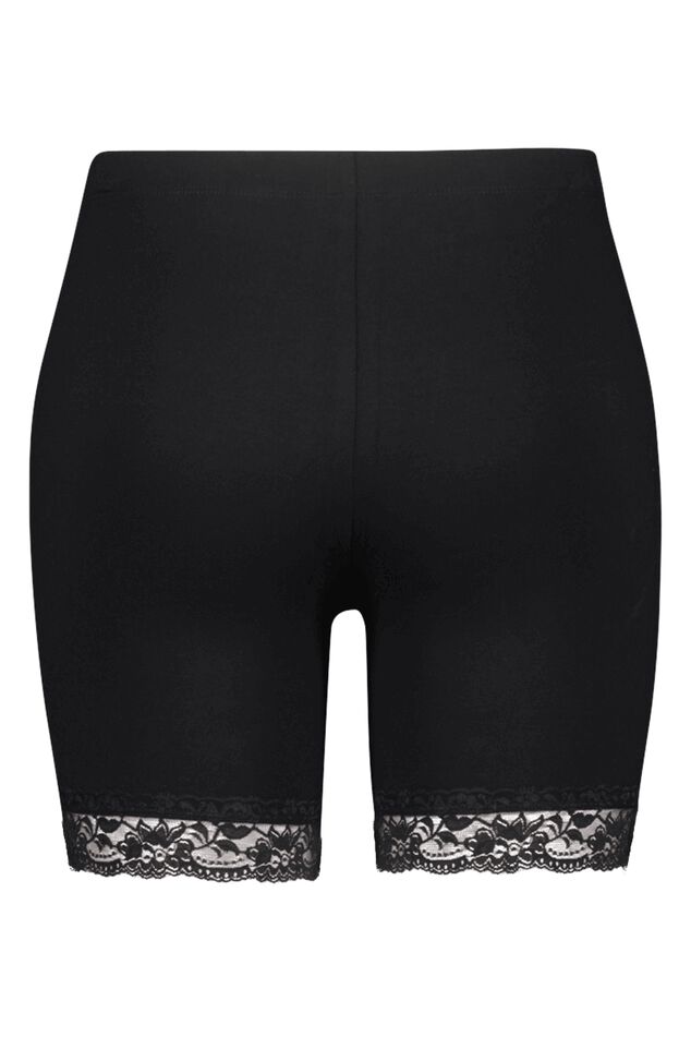 Leggings cortos con encaje image number 2