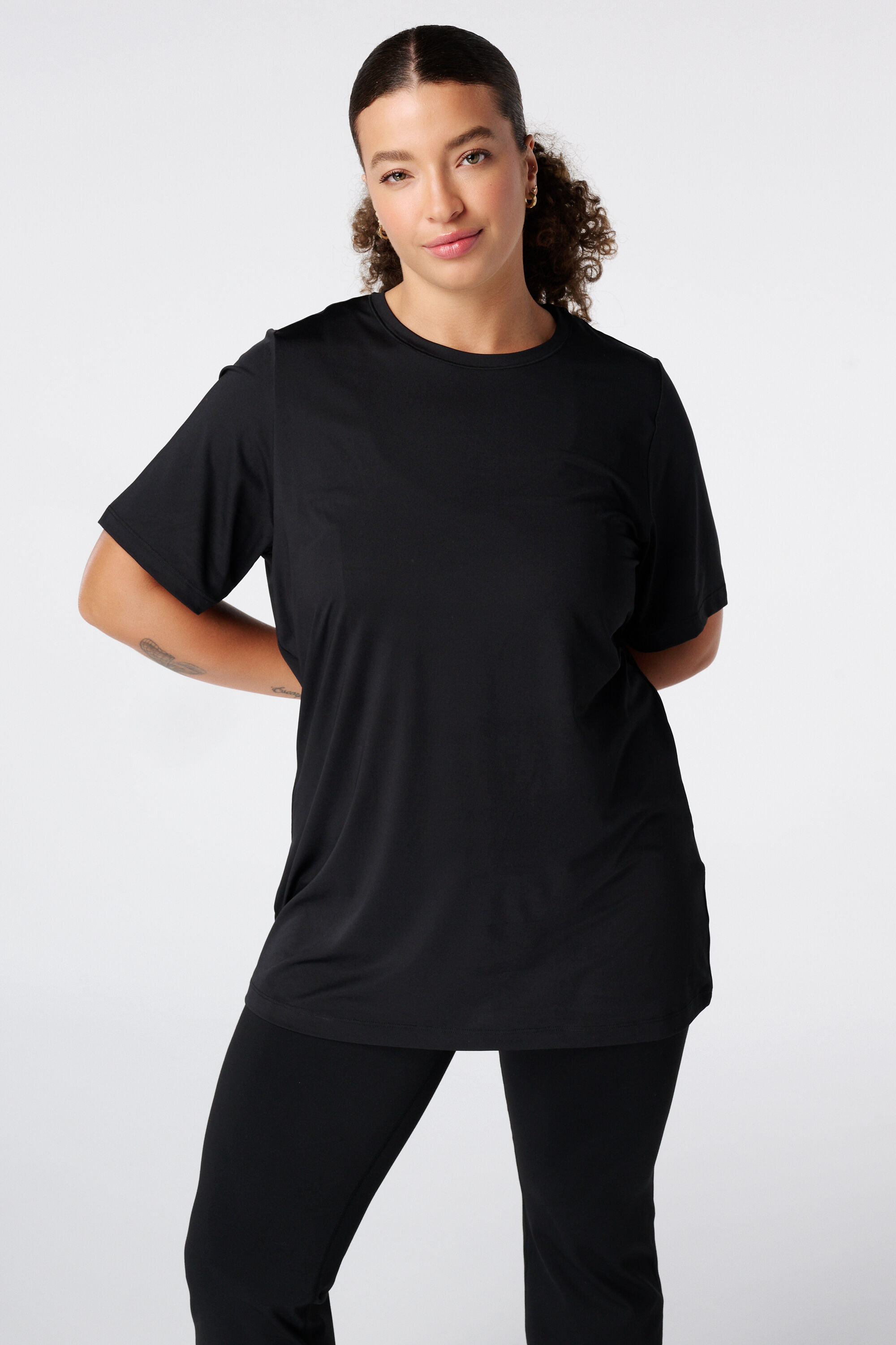 Camiseta deportiva larga