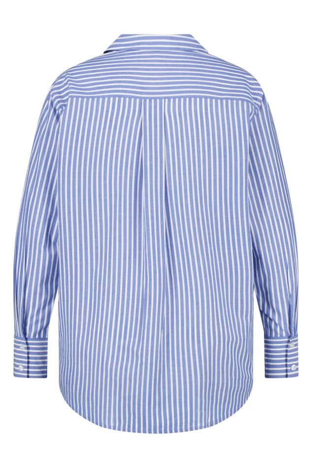 Camisa ancha con rayas image number 2