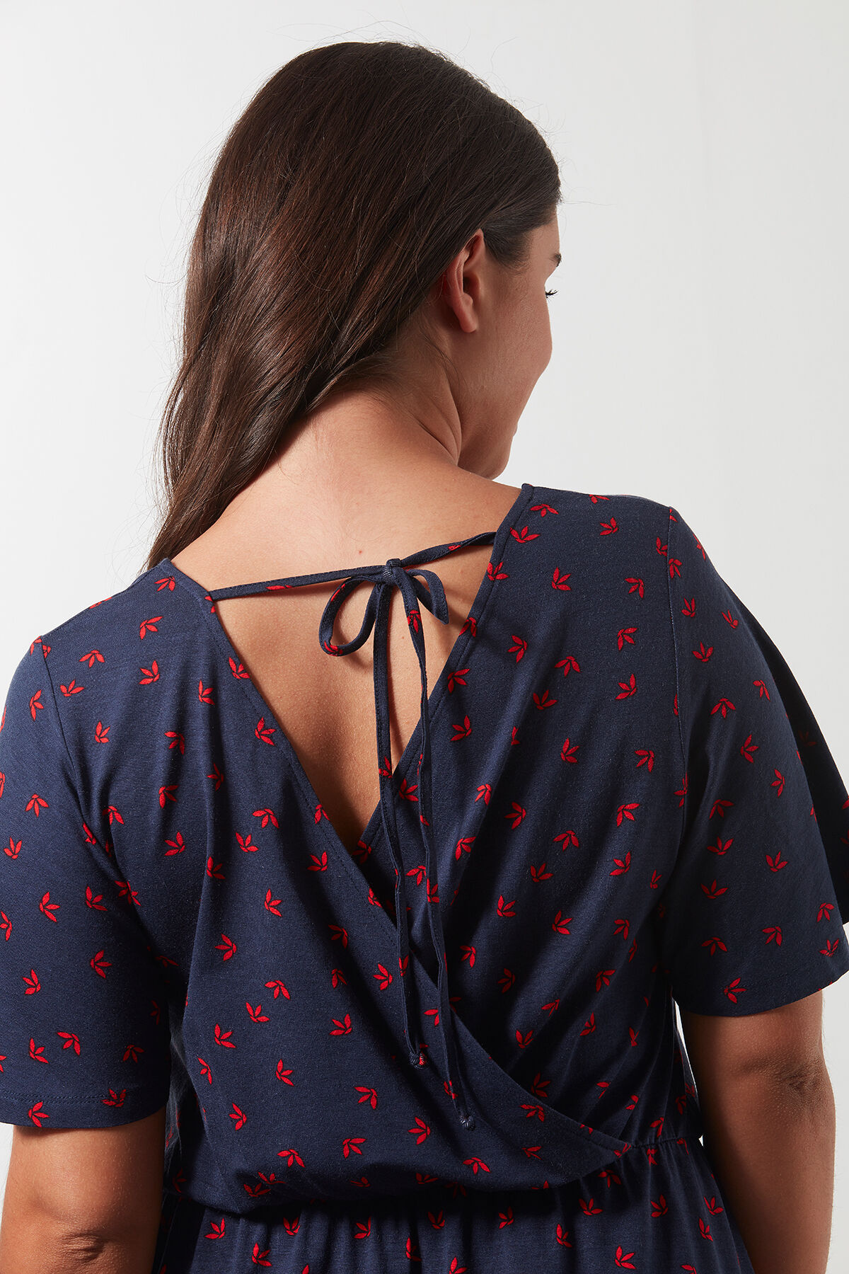 Vestido con estampado integral image number 3