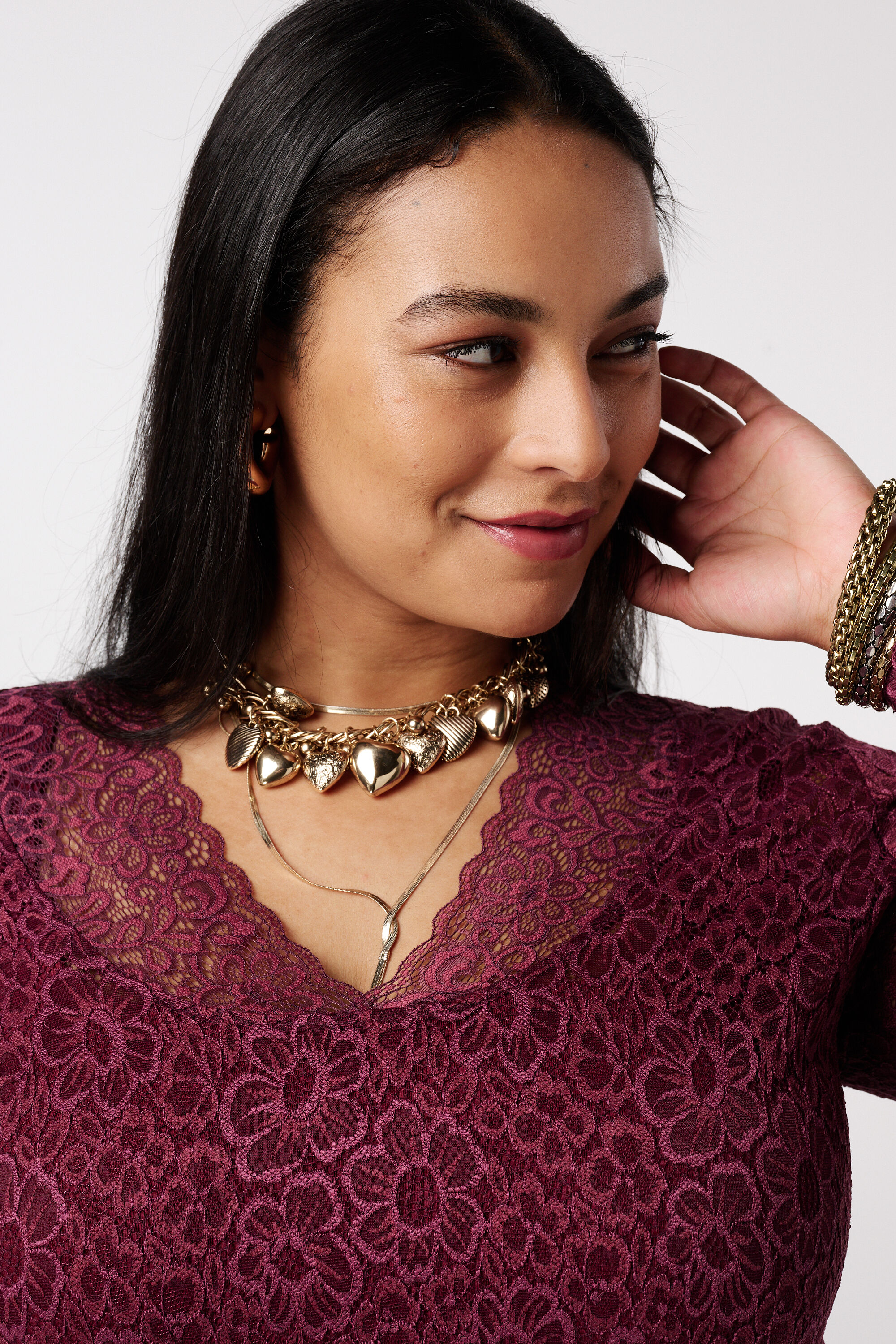 Top de encaje  image number 4