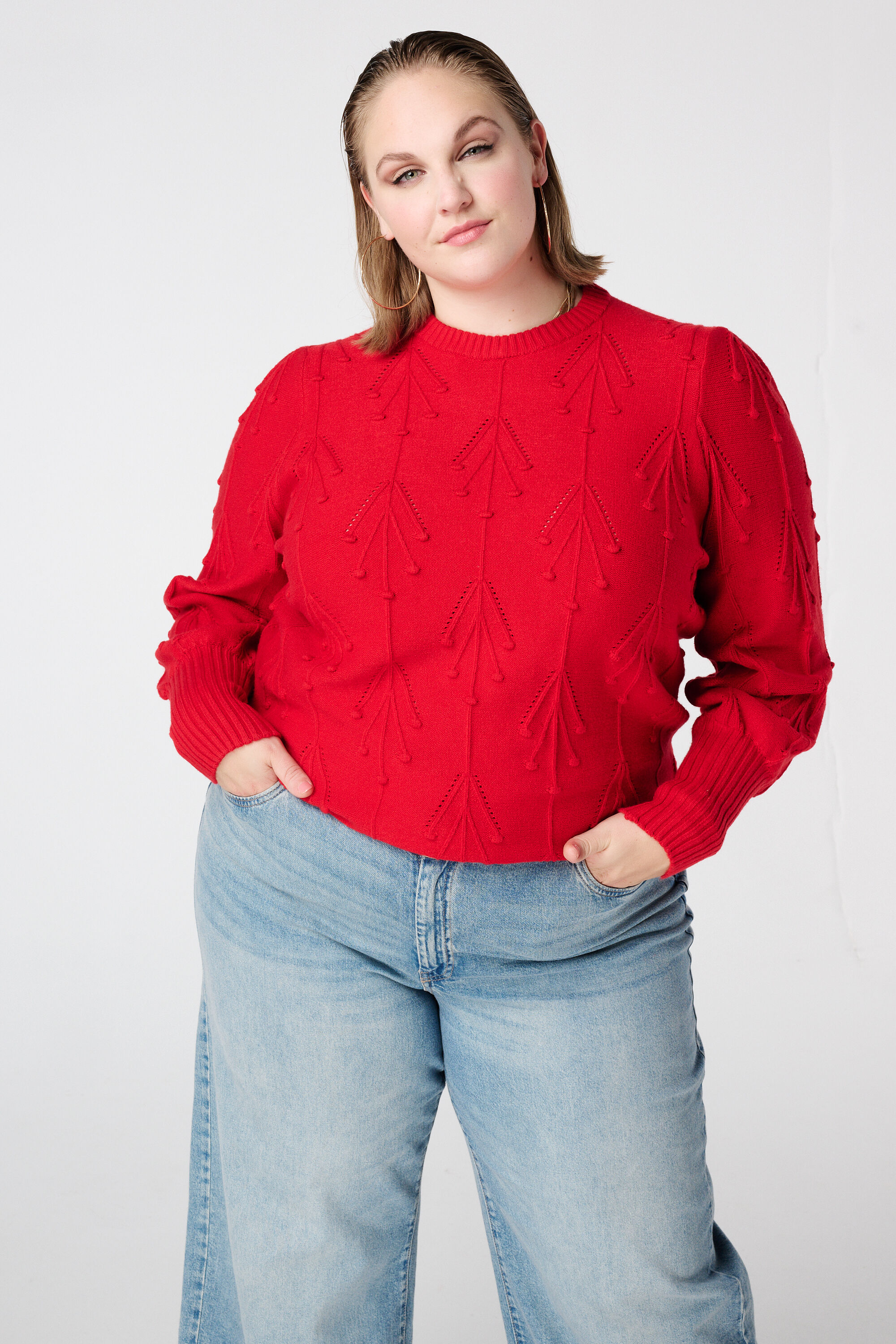 Su&eacute;ter de punto con estampado