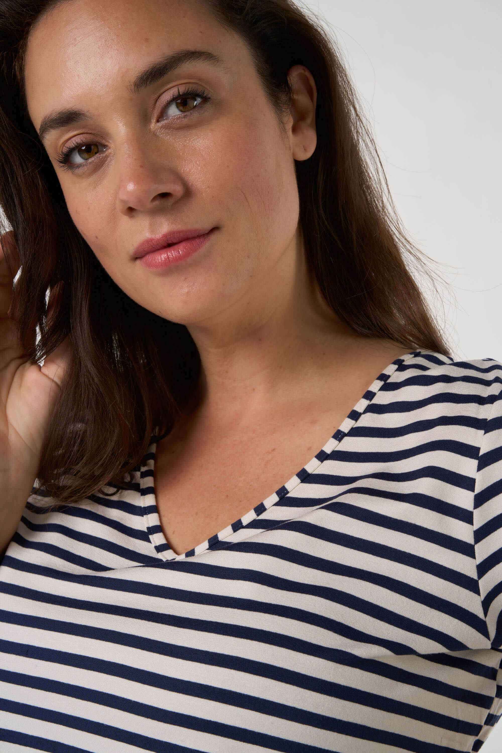 Top con rayas image number 5