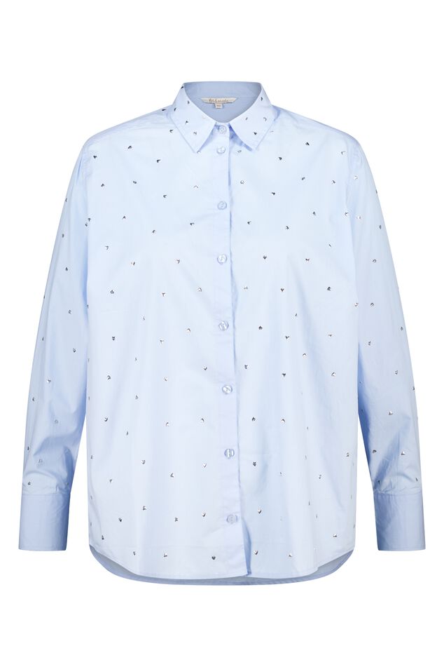 Blusa con tachuelas image number 1