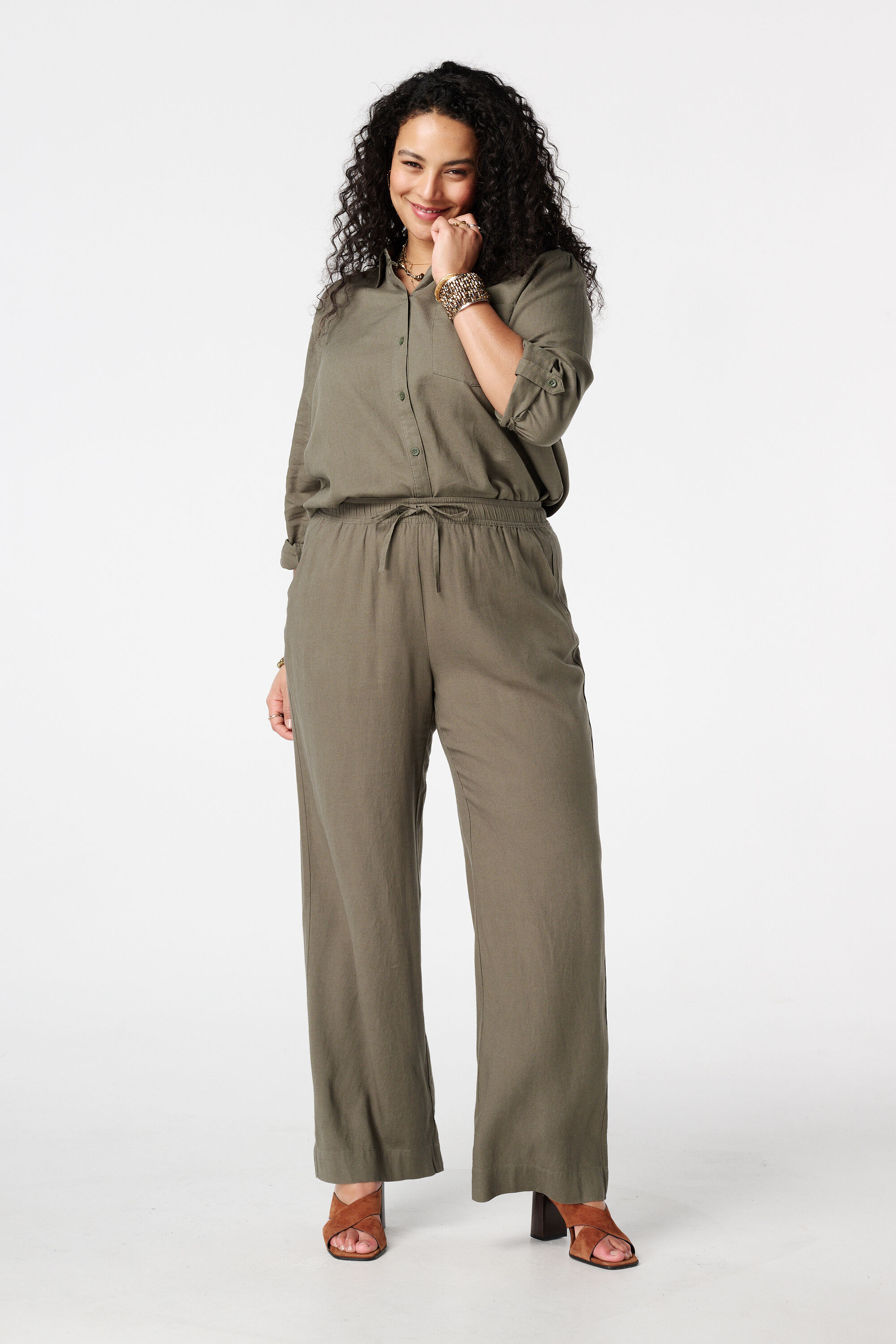 Blusa de lino image number 5