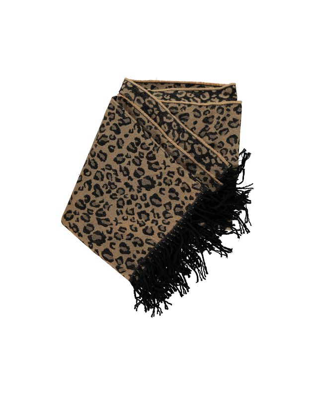 Capa con estampado de leopardo image number 1