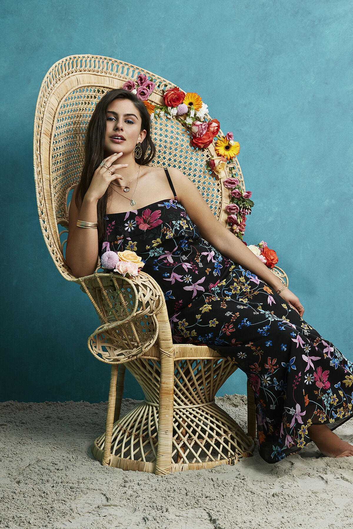 Vestido de estampado floral image number 0