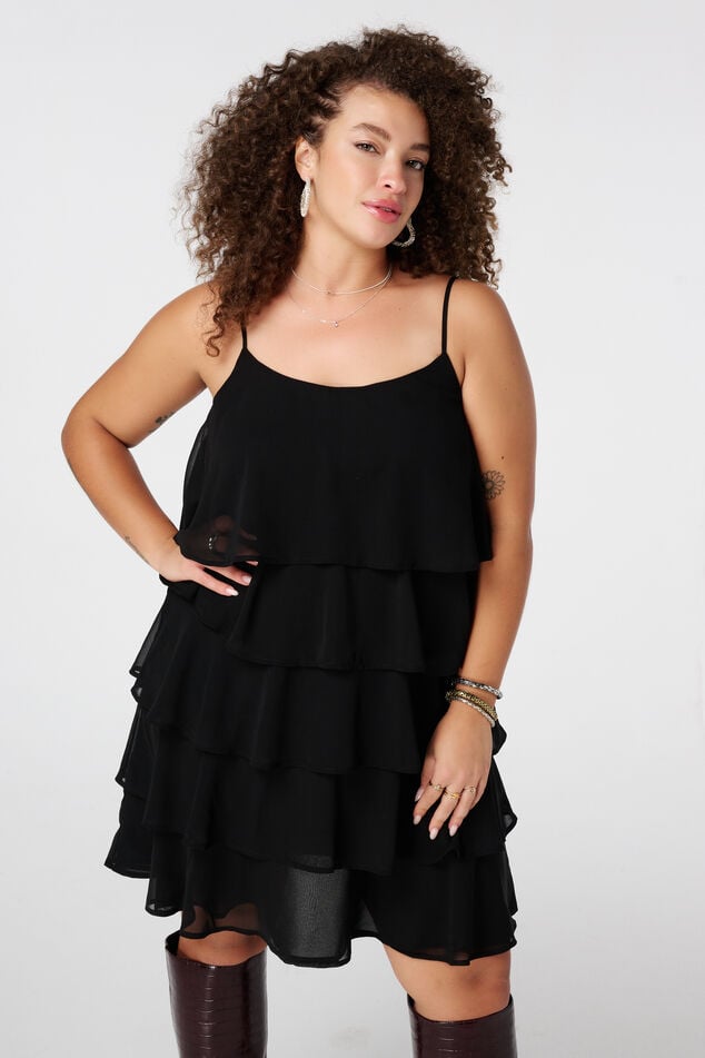 Vestido con volantes image number 5