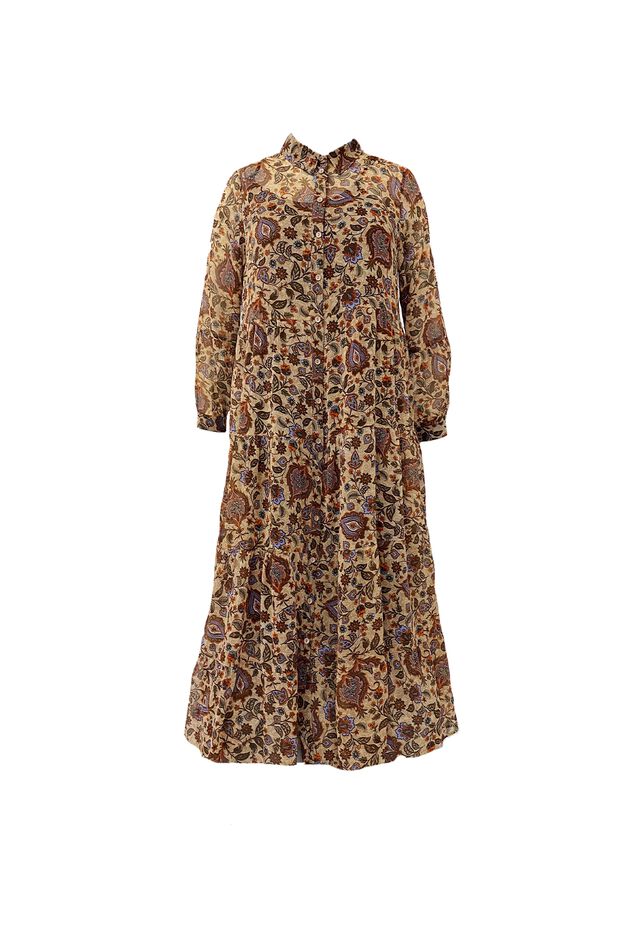 Vestido maxi romántico image number 2