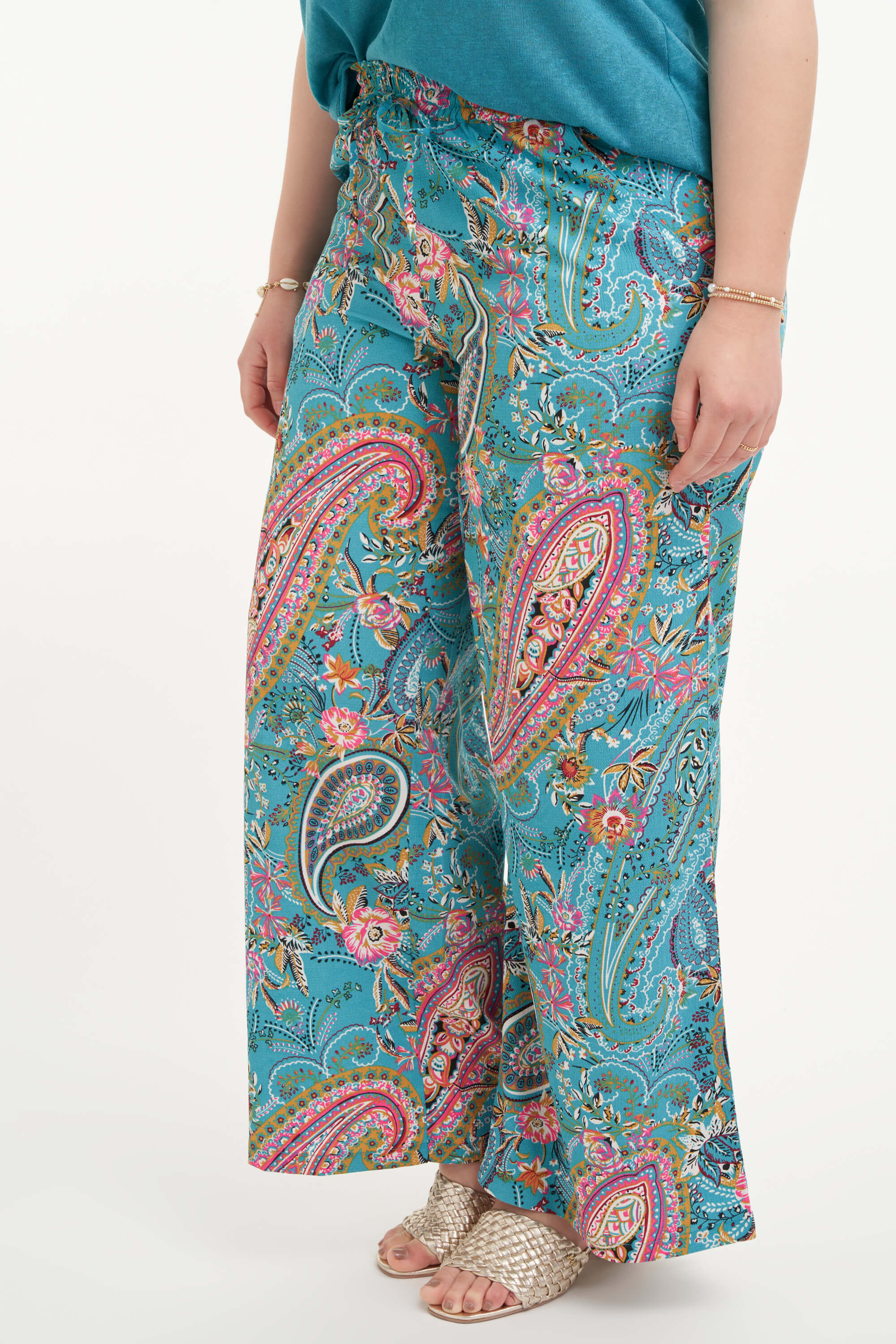 Palazzo estampado image number 4