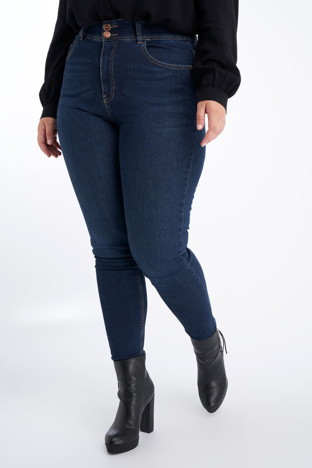 Vaqueros SCULPTS de corte pitillo  image number 4