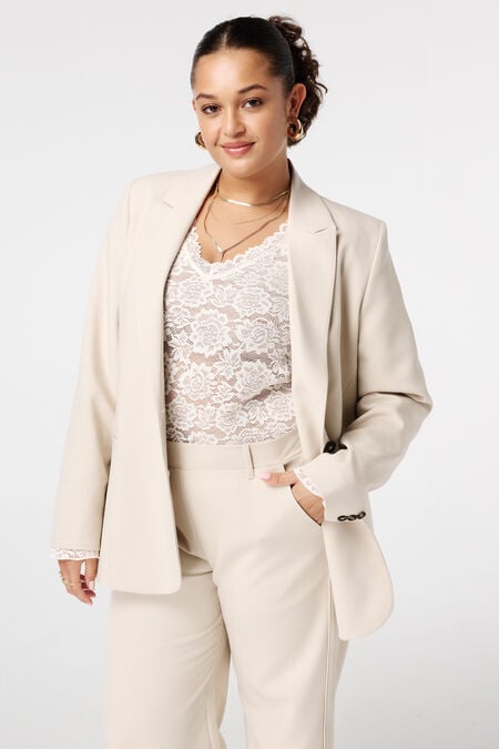 Blazer con cierre de botones Blazer con cierre de botones