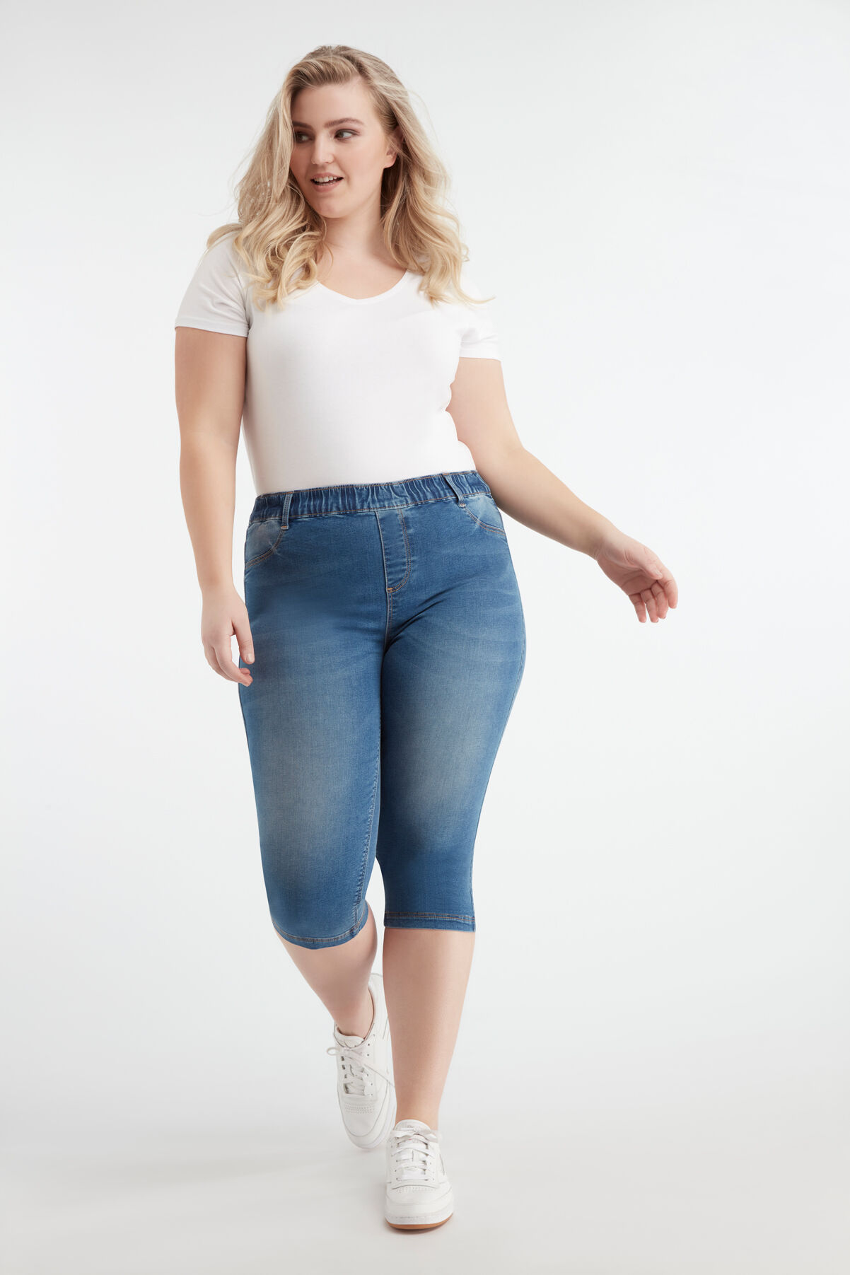 Treggings ajustados 7/8 POPPY image number 6