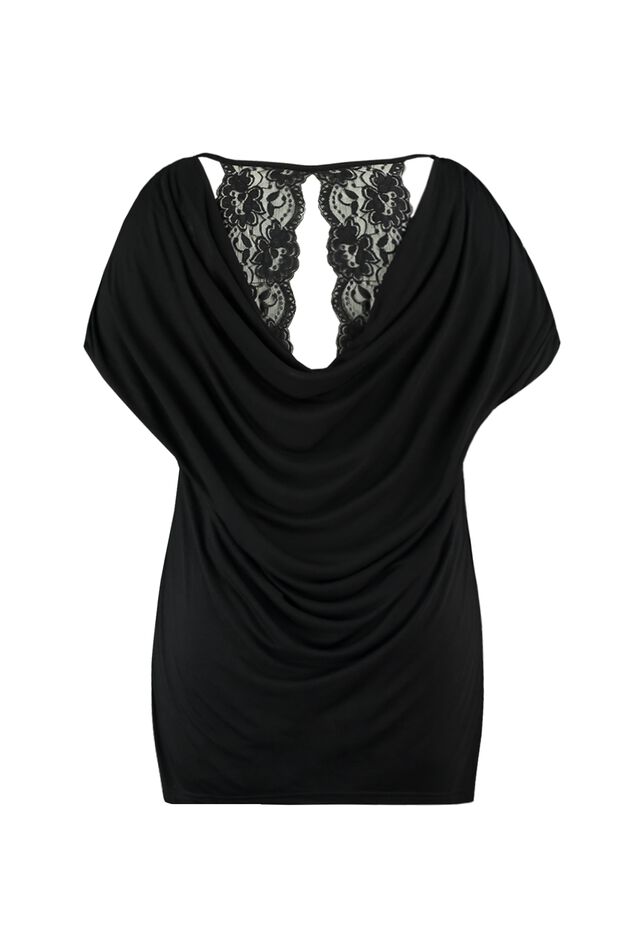 Top con detalle de encaje image number 2