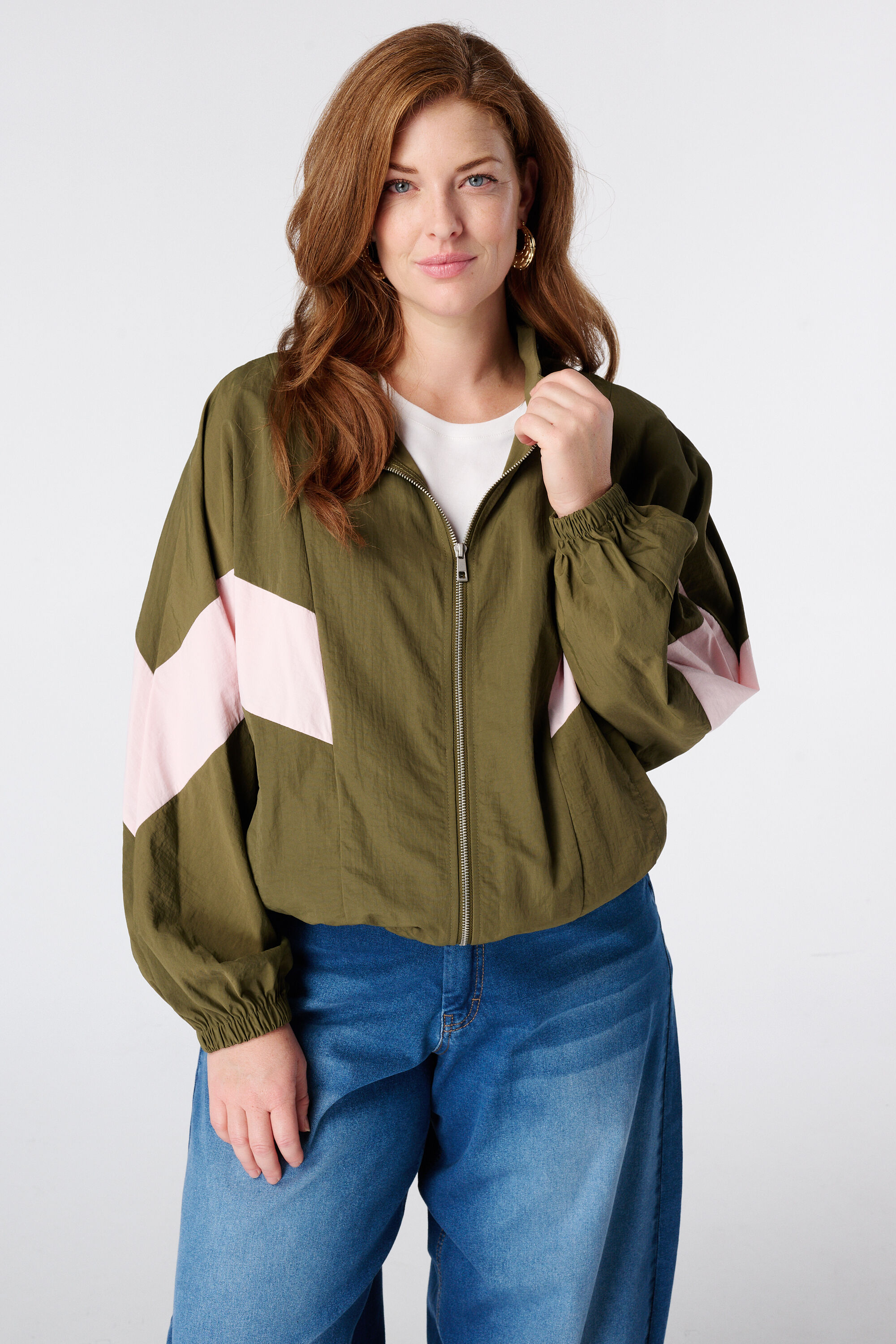 Chaqueta con estampado deportivo