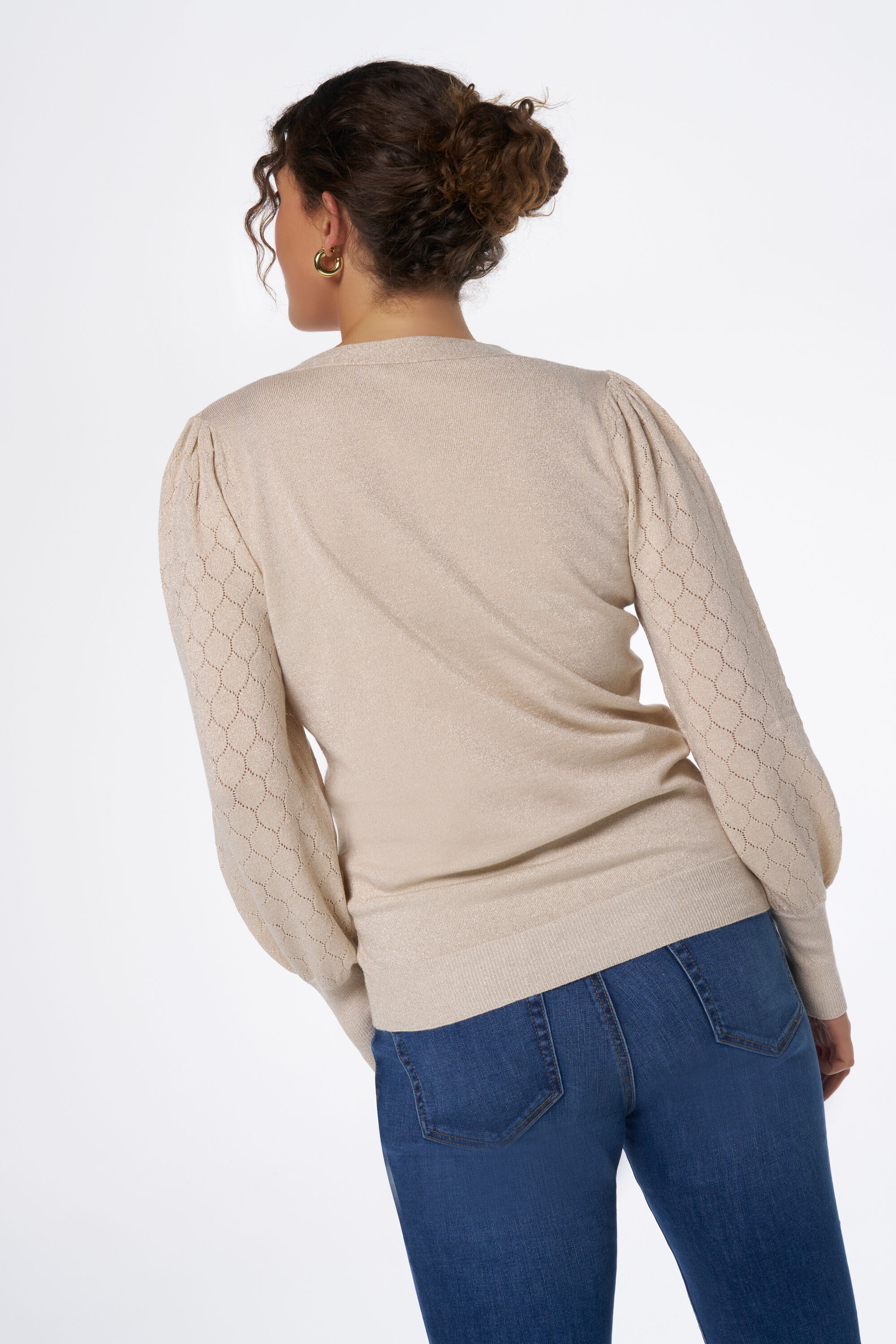 Jersey con purpurina image number 3