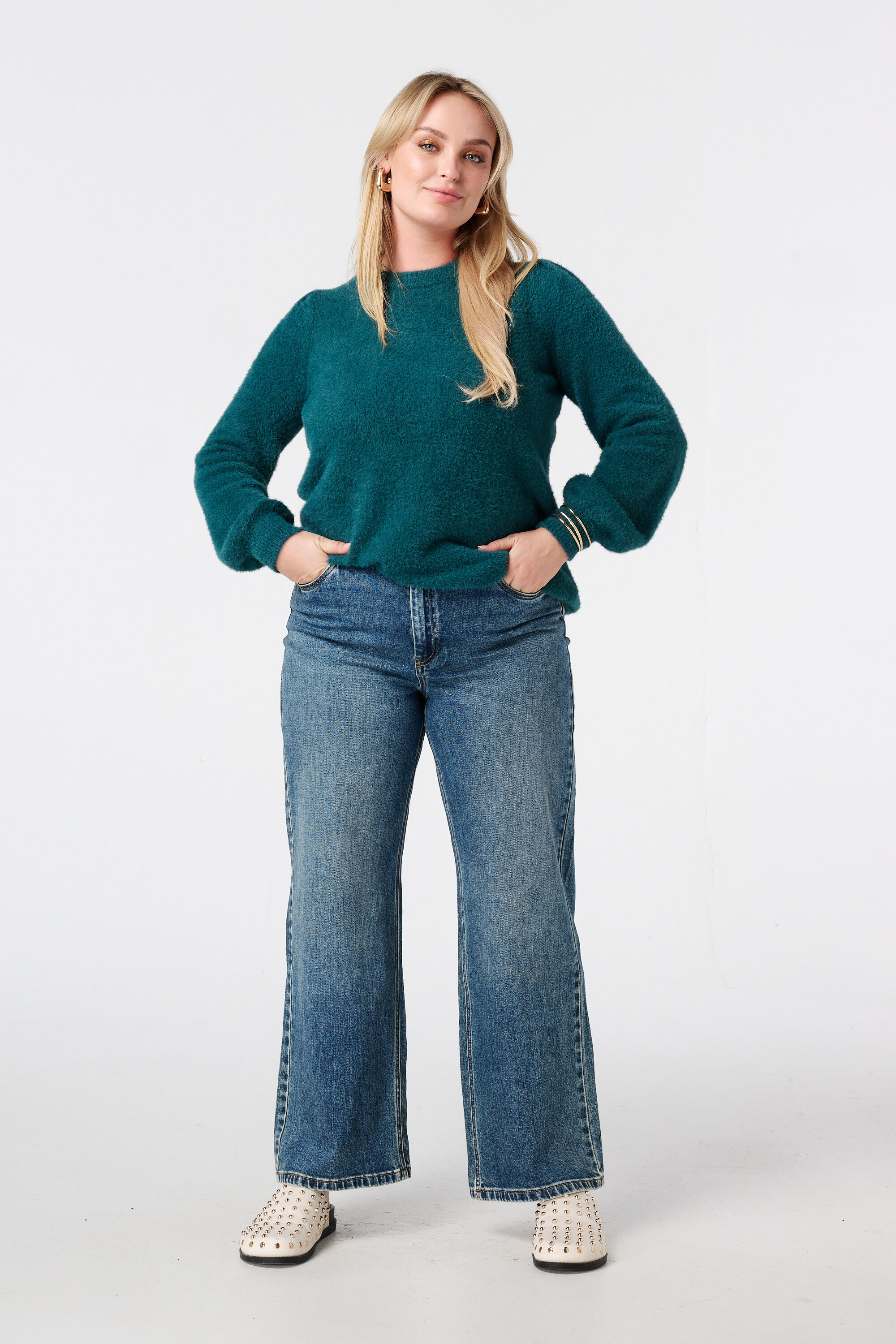 Jersey de punto de hilo suave image number 5