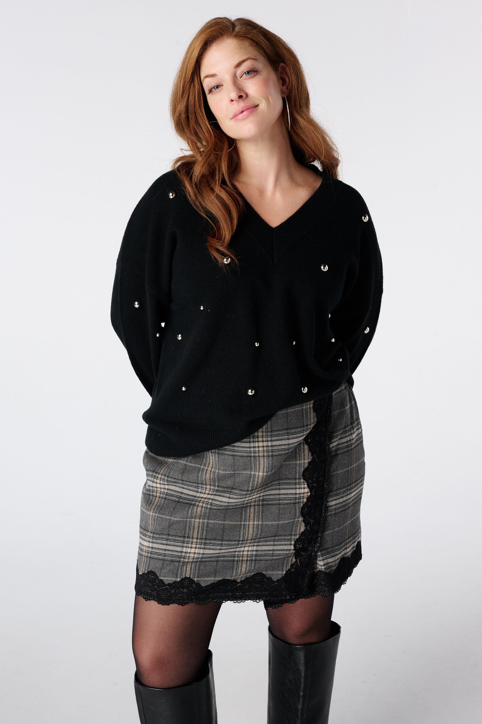 Jersey de cuello de pico