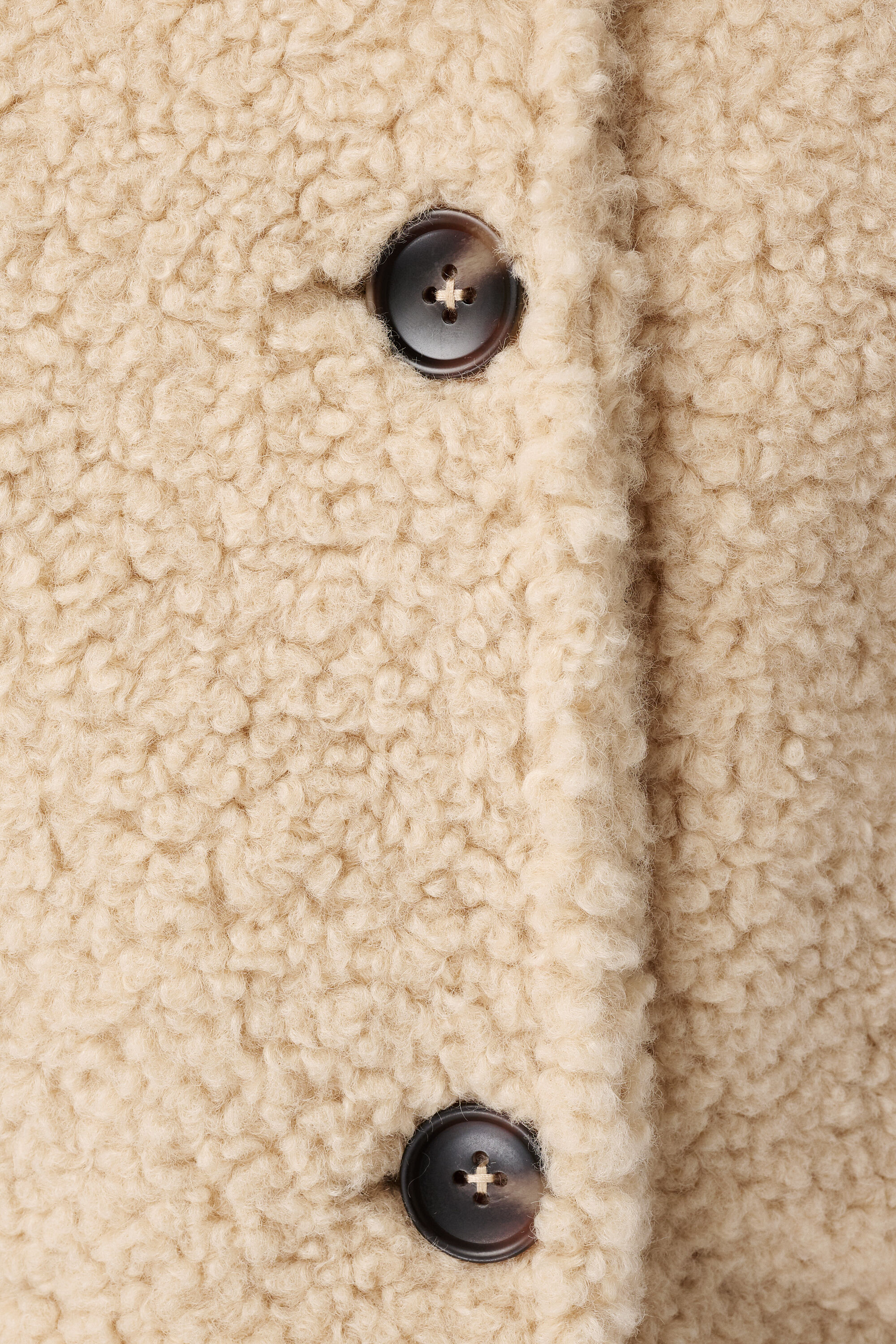 Chaqueta teddy de manga corta image number 6