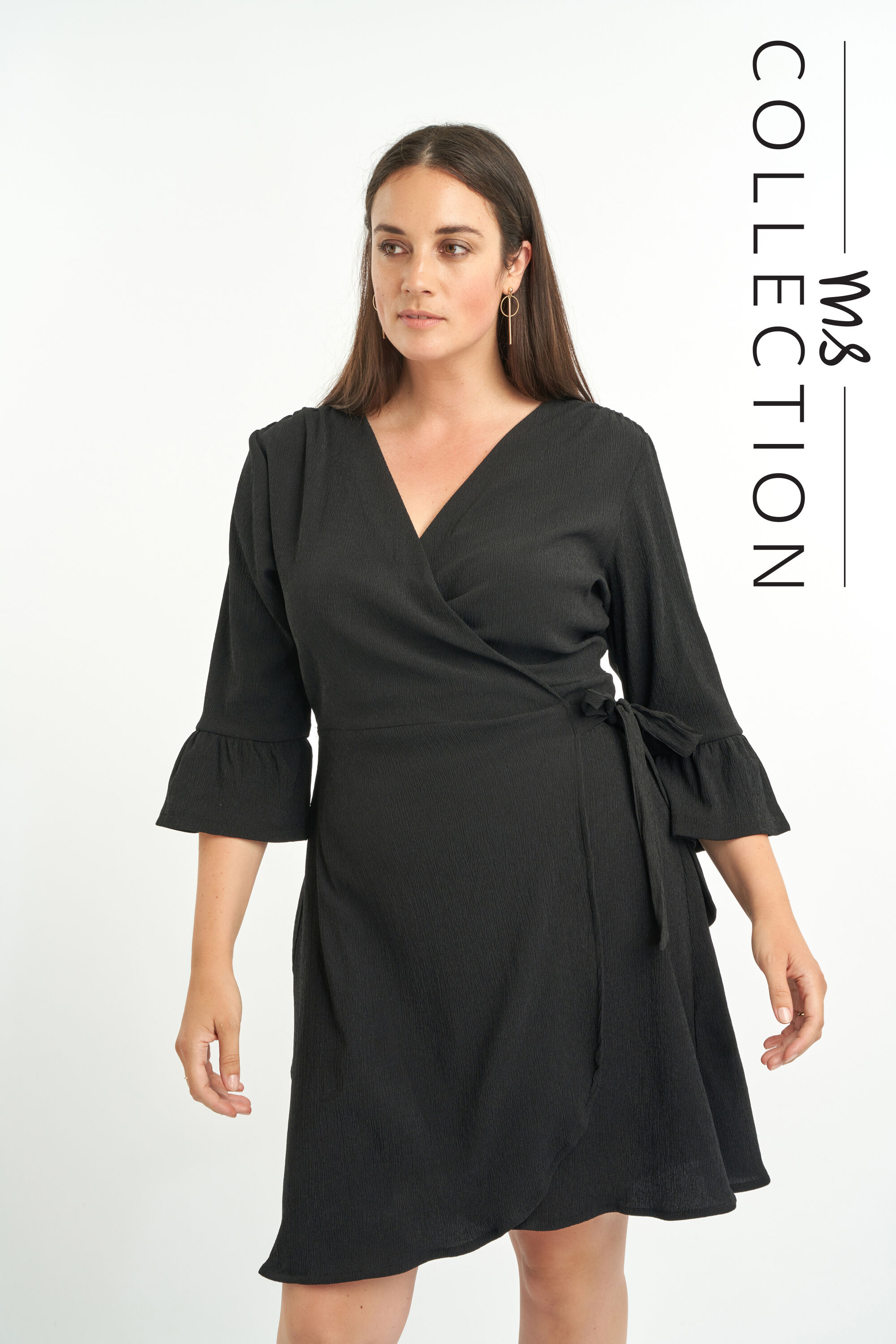 Vestido cruzado  image number 0