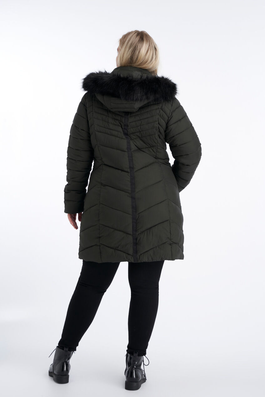 Abrigo con capucha image number 3