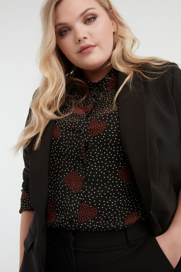 Blazer largo con Polygiene   image number 5