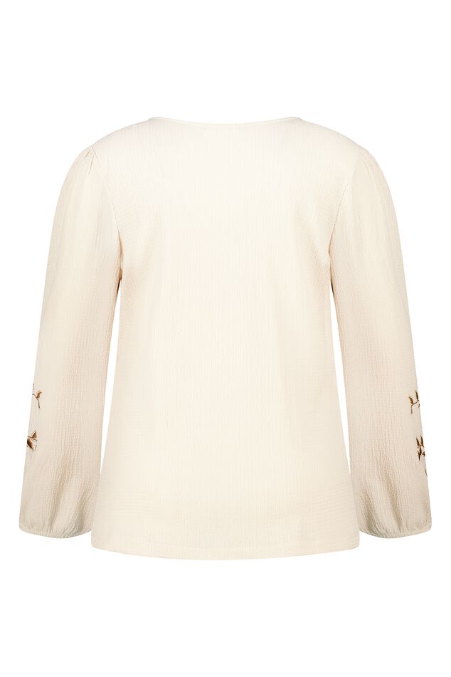 Top con bordado image number 2