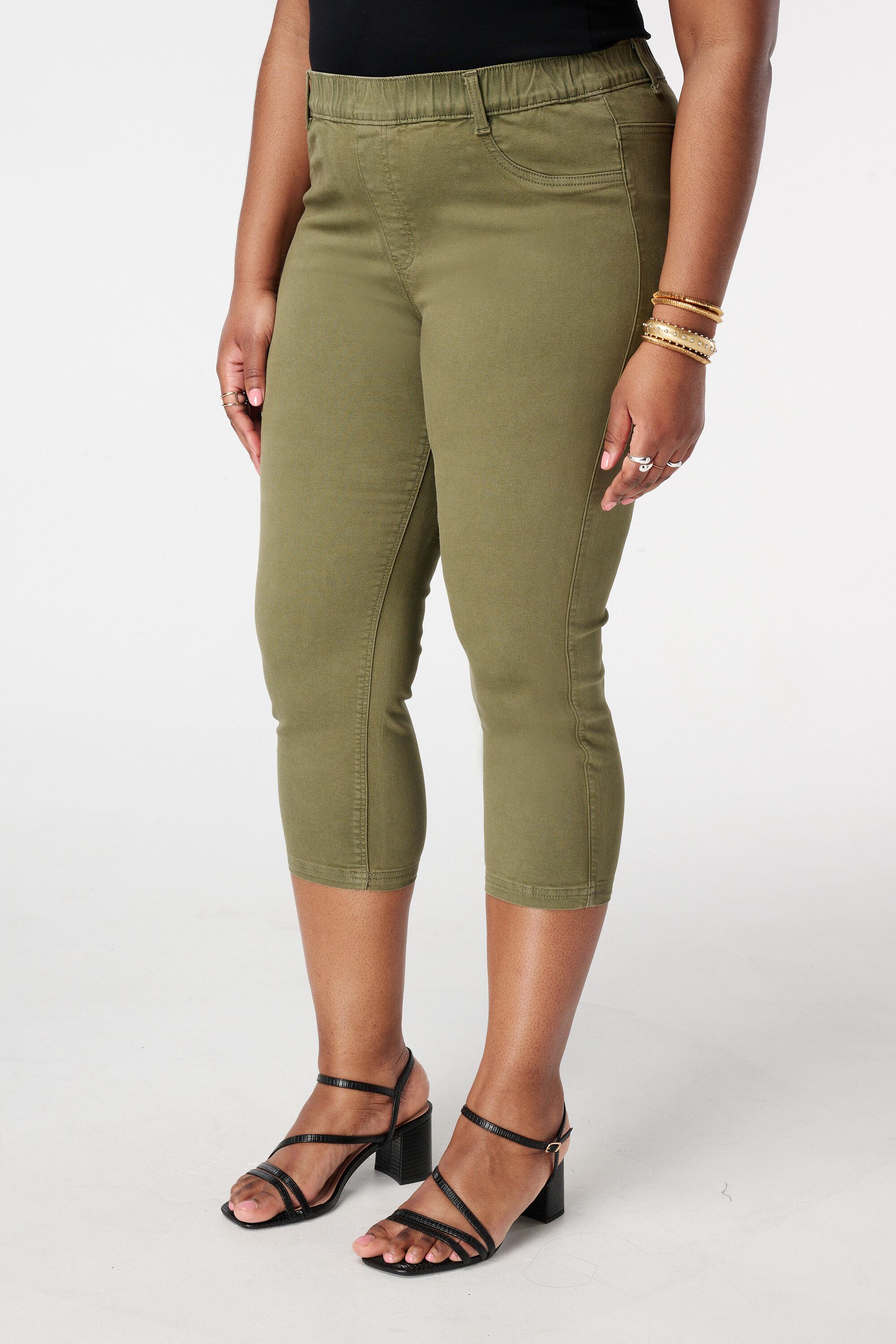 Treggings con aspecto denim image number 5