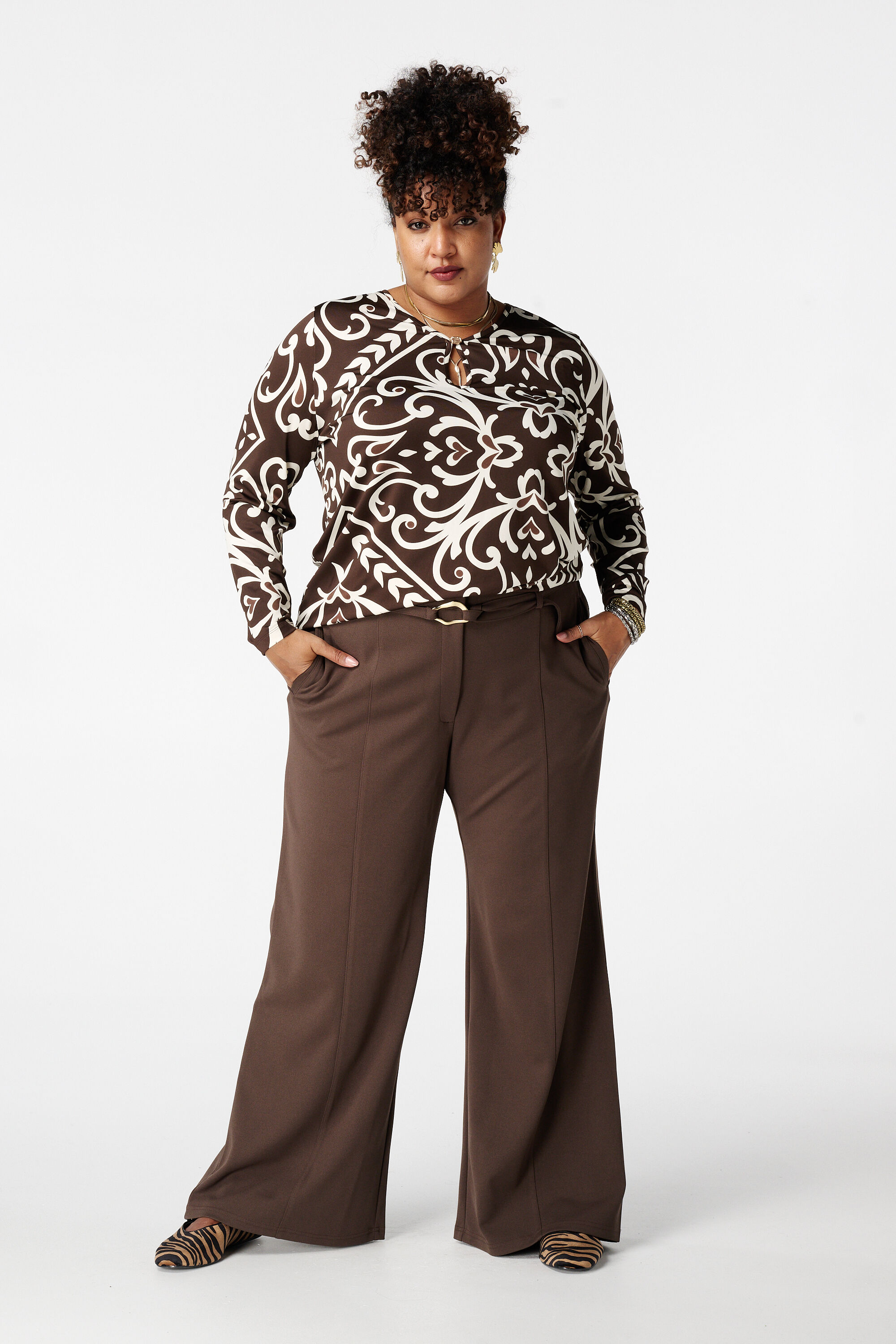 Top con estampado image number 5