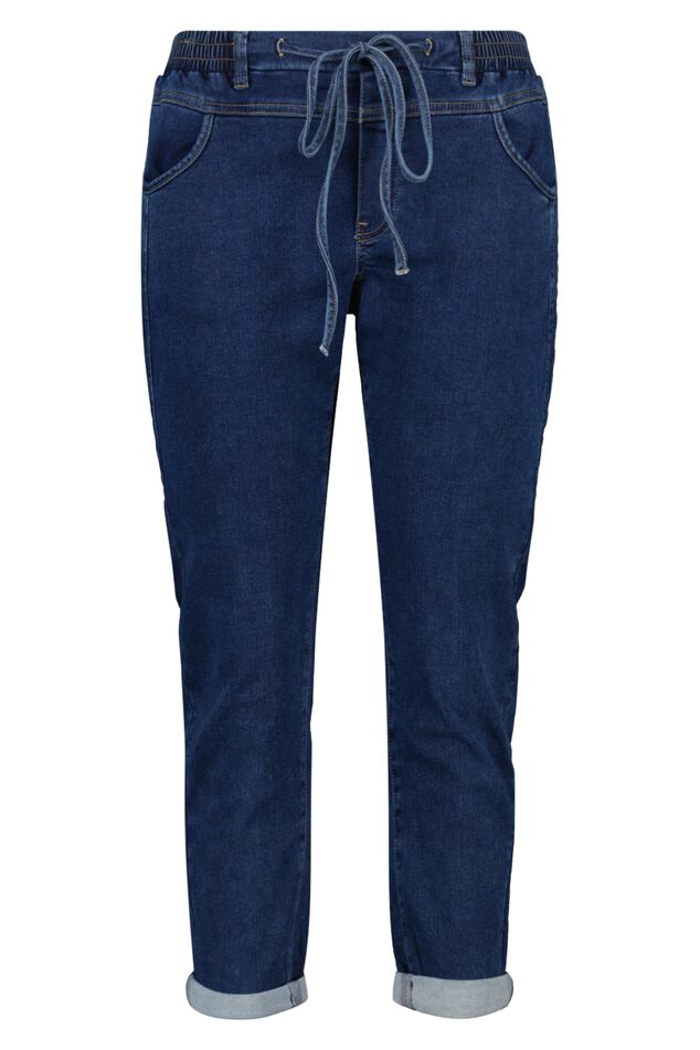 Pantalones jogger de denim image number 1